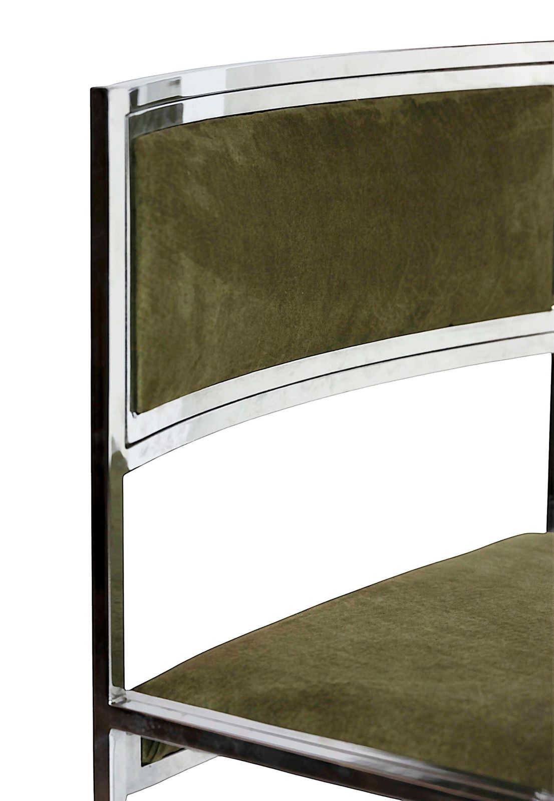 photo furniture Set Of 4 Pcs. Mid Century Italian Chrome Chairs By Willy Rizzo