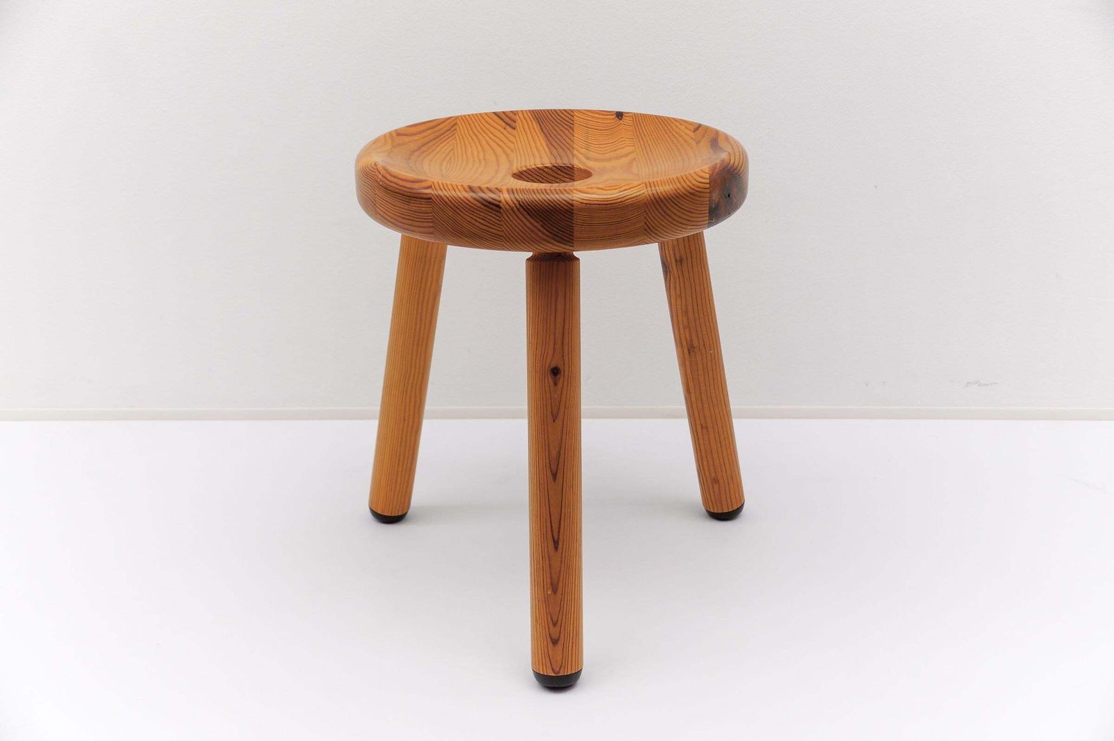 Stool In Bertel Gardberg ‘Sauna’ Style Made Of Pine Wood, Finland, 1960s photo furniture