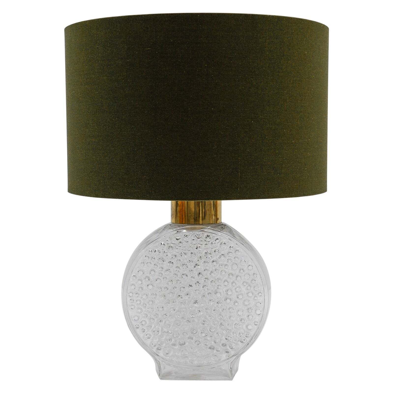 Bubble Glass Table Lamp By Helena Tynell For Limburg, Germany, 1970s