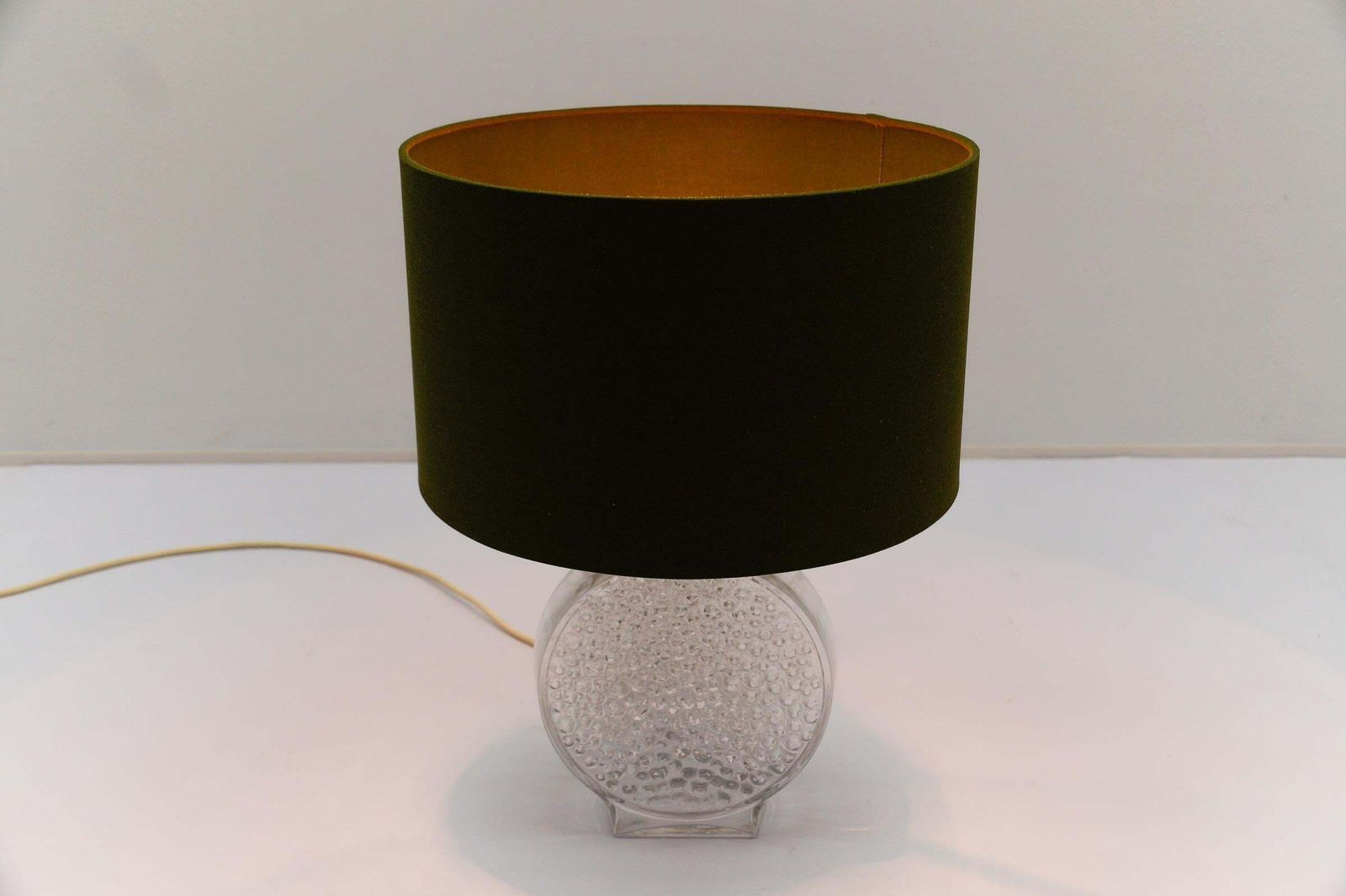 photo vintage Bubble Glass Table Lamp By Helena Tynell For Limburg, Germany, 1970s