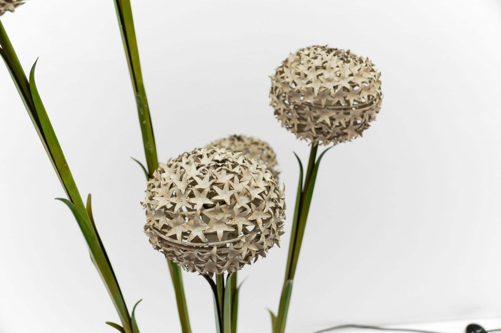 photo for sale Awesome Beautiful Floral Floor Lamp By Hans Kögl, Germany 1960s