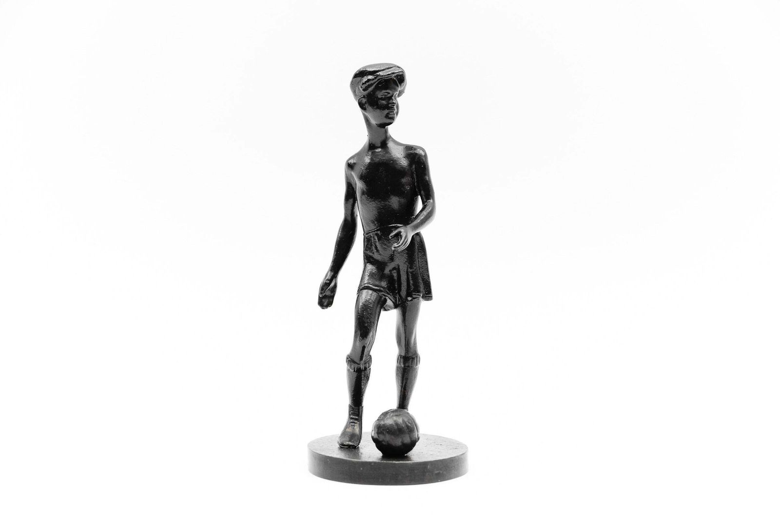 Soccer Player, Art Deco Sculpture, Ca. 1940s photo furniture