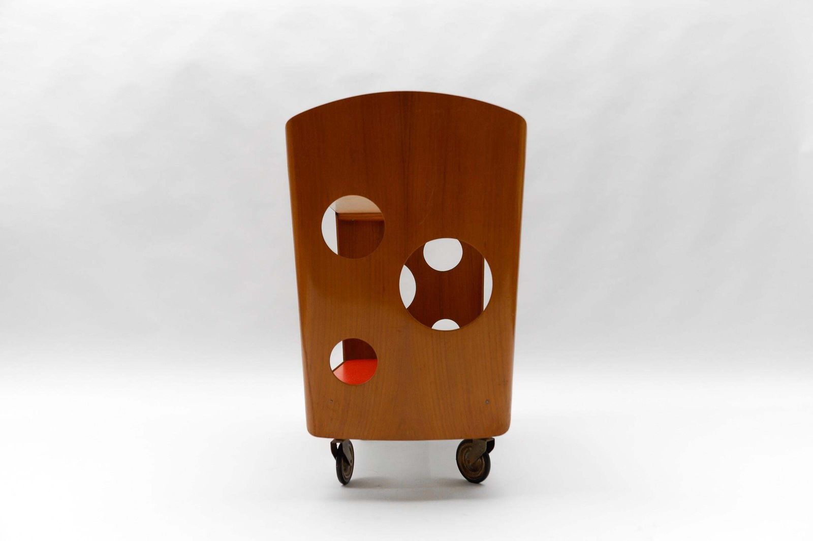 Stunning Mid Century Modern Serving Cart In Plywood, 1950s photo buy