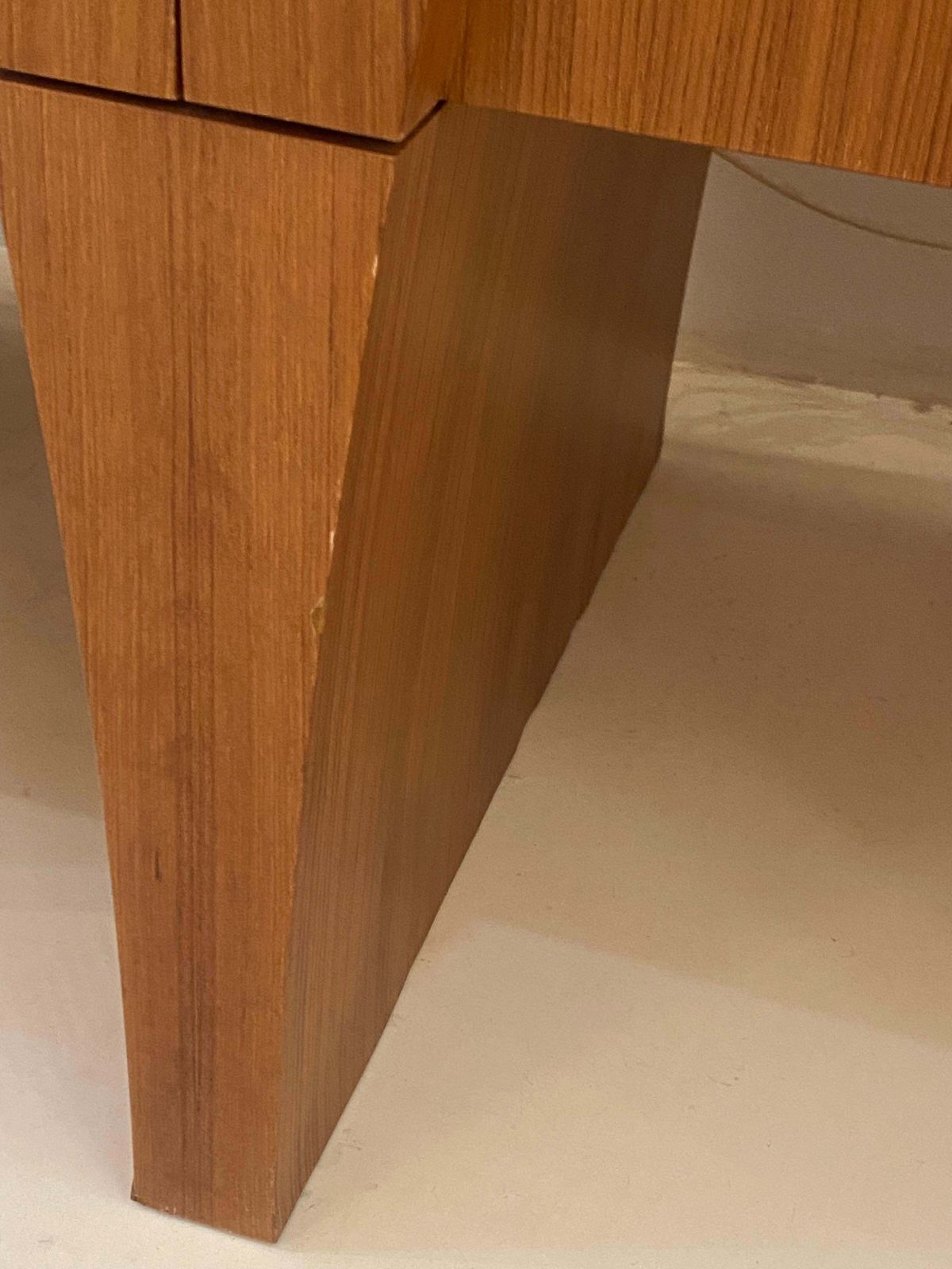 photo vinterior Contemporary Modern Teak And Lemongrass Wood Italian Sideboard