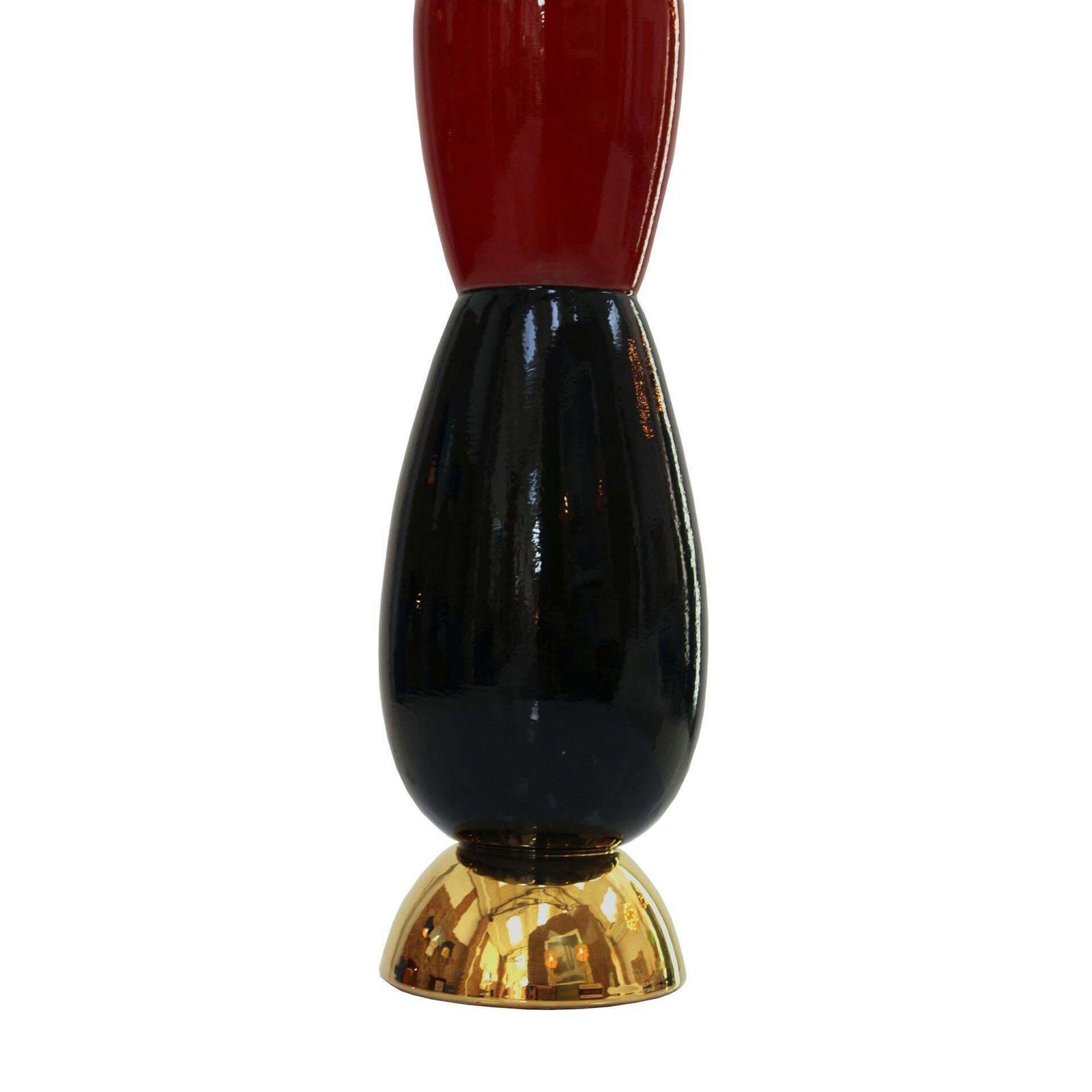 Gold Red Black Totem Designed By Alessandro Mendini. Italy photo for sale