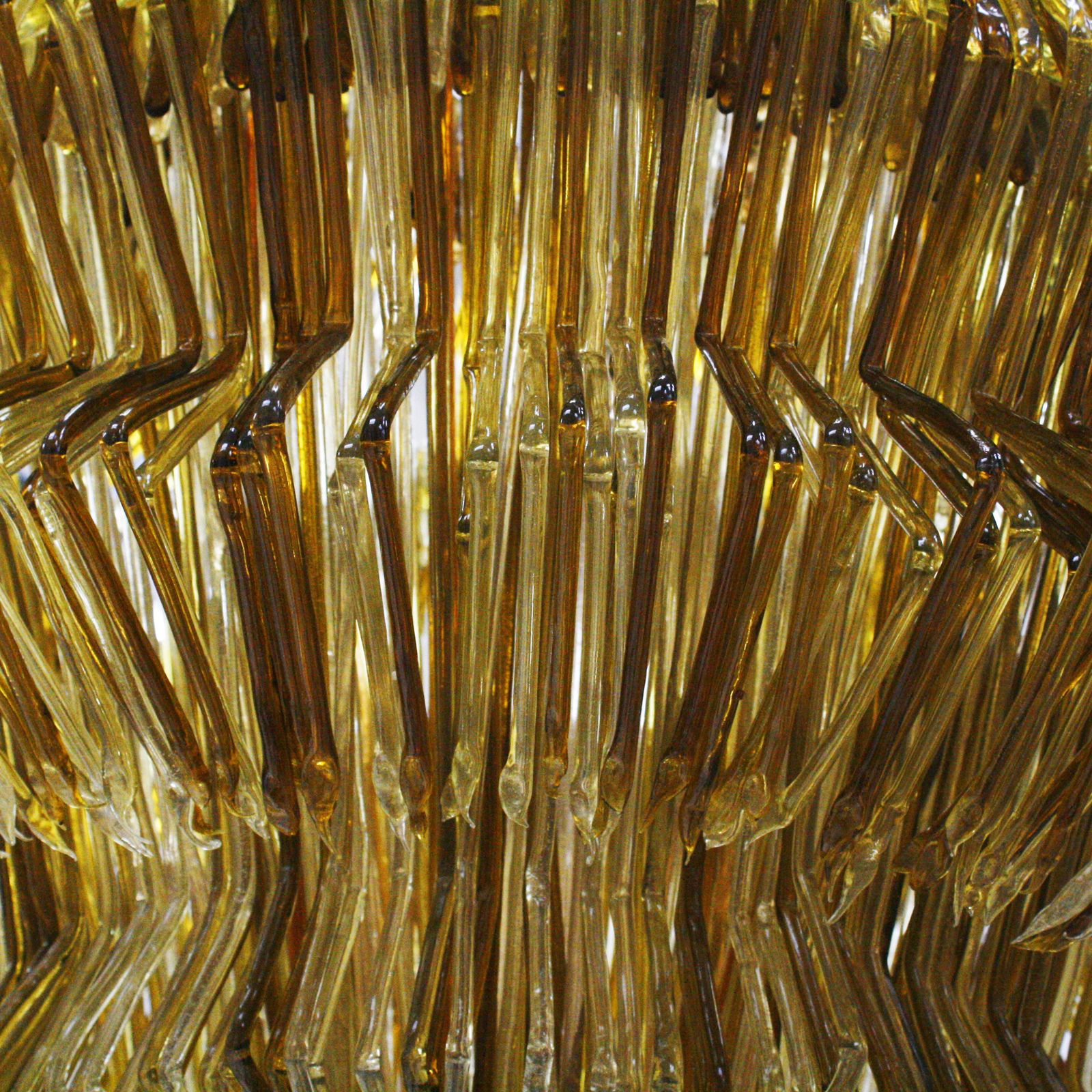 Contemporary Jacopo Foggini Pendant Gold And Brown Polycarbonate Italian Lamp photo 13595.0