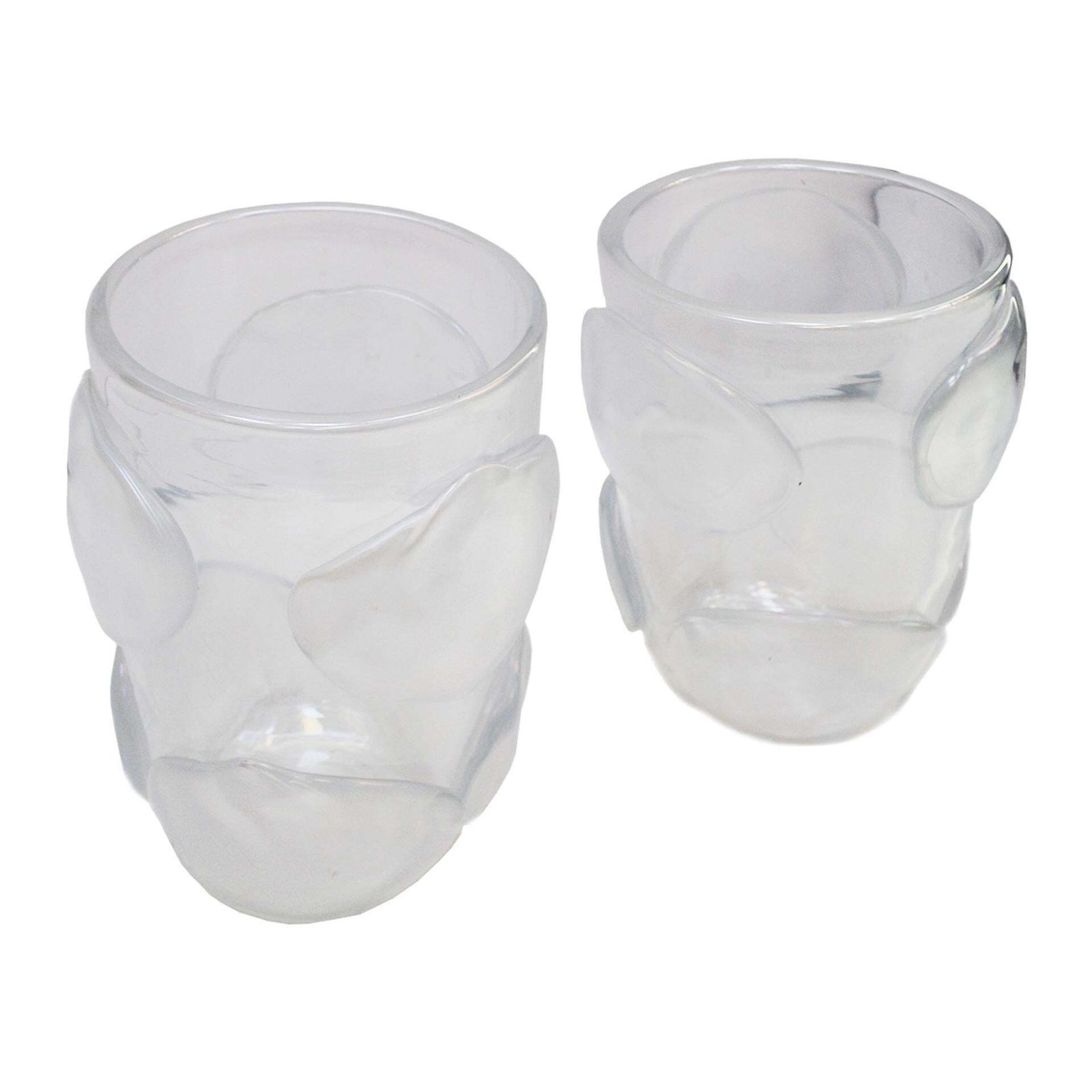Pair Of Mid Century Modern Costantini Murano Glass Italian Vases photo for sale