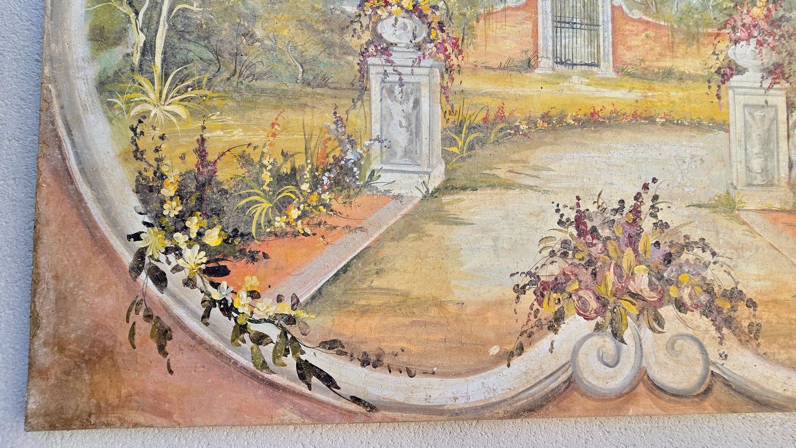 Authentic Italian Fresco In Roman Style photo Art