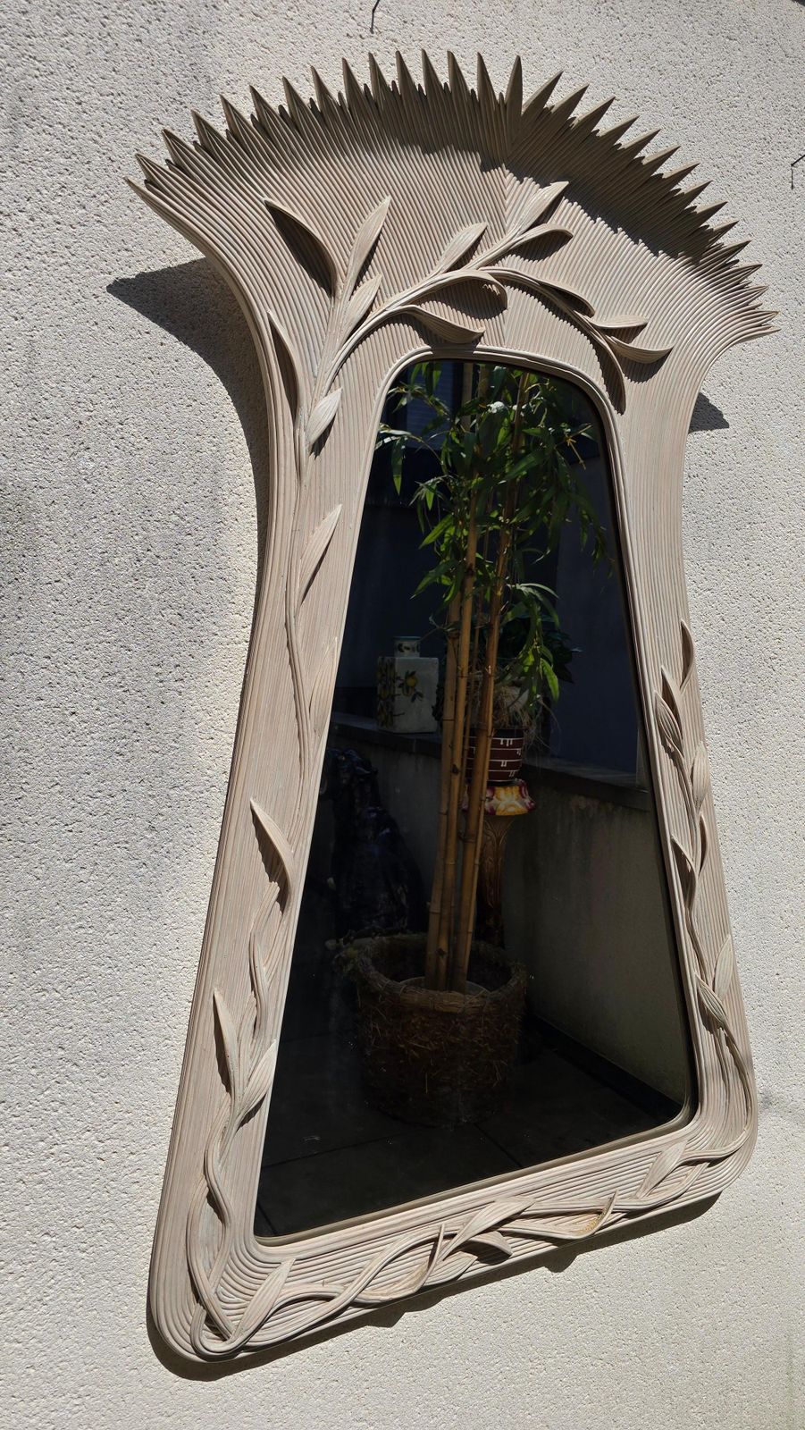 Unique Sculptural Mirror By Betty Cobonpue – “Sculptura” Collection photo Home Decor