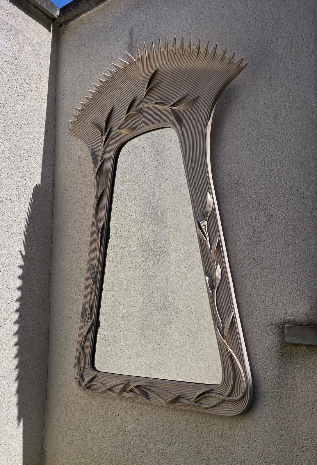 Unique Sculptural Mirror By Betty Cobonpue – “Sculptura” Collection photo 2445.0
