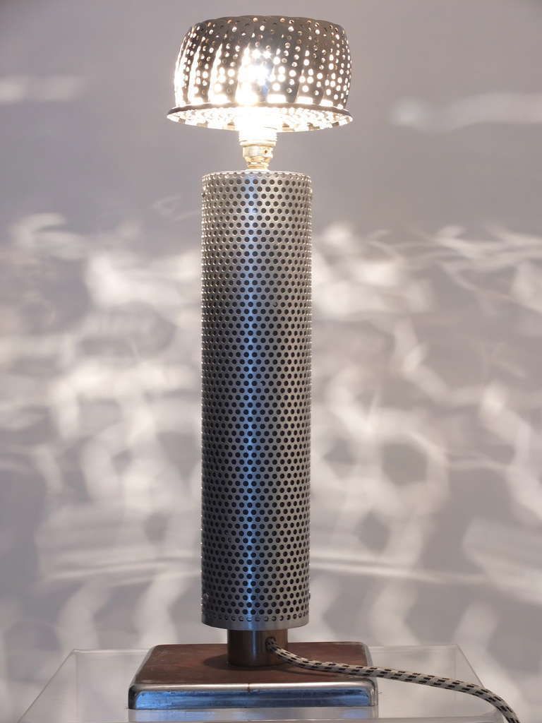 Prototype Desk Lamp In The Style Of Kuramata photo vintage