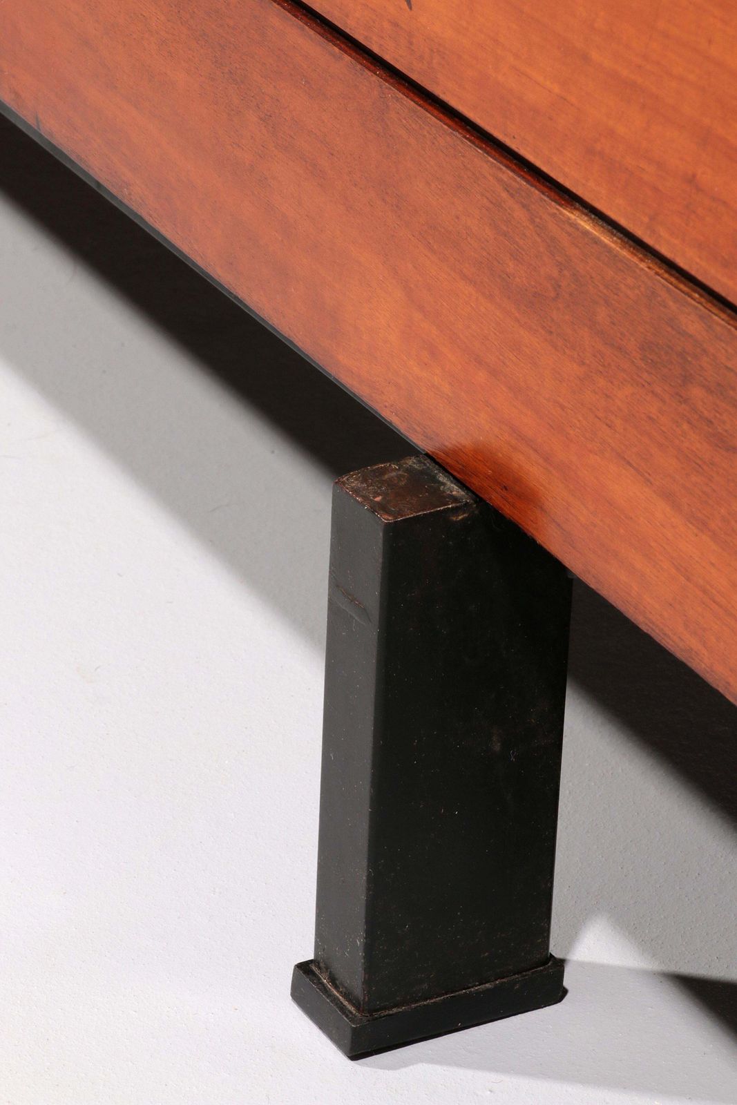 photo buy Vintage Wooden Bench With Storage Italiaans 1960