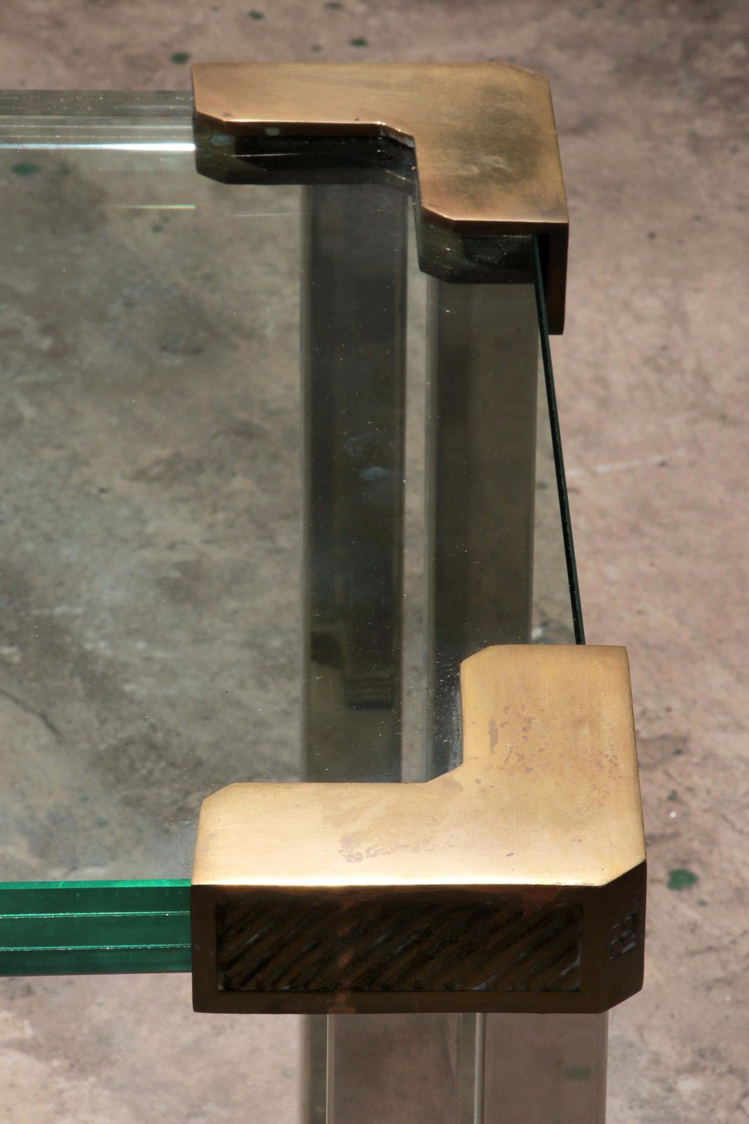 photo for sale Elegant Midcentury Side Table By Peter Ghyczy