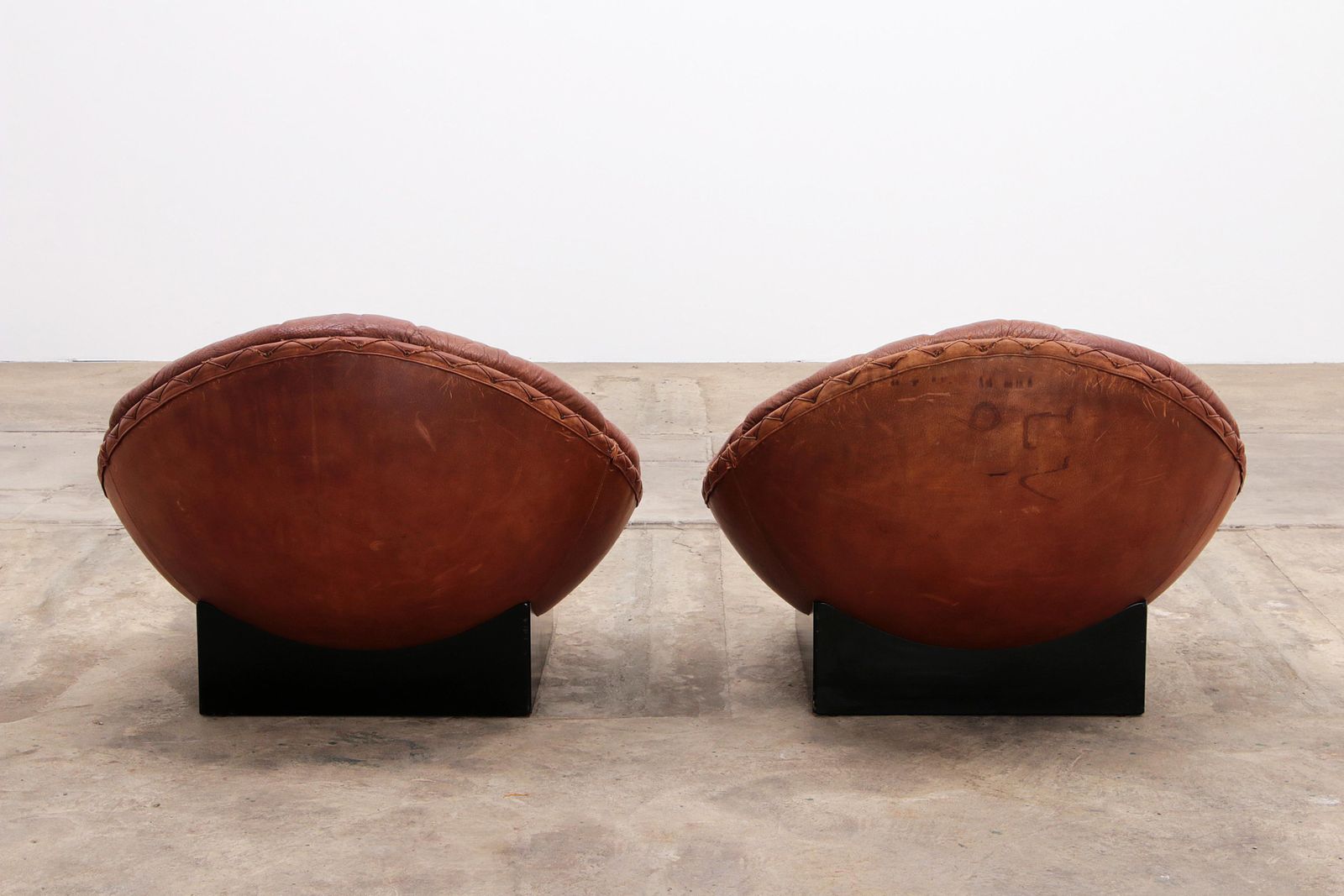 Lounge Set In Cognac Color By Illum Wikkelsø For Ryesberg Møbler, 1970 photo vinterior