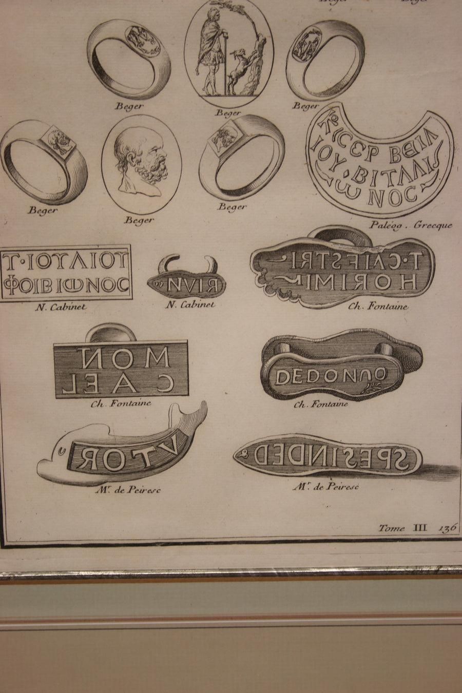 19th Printing Stamp Rings From An Apprentice Book 2 photo Art