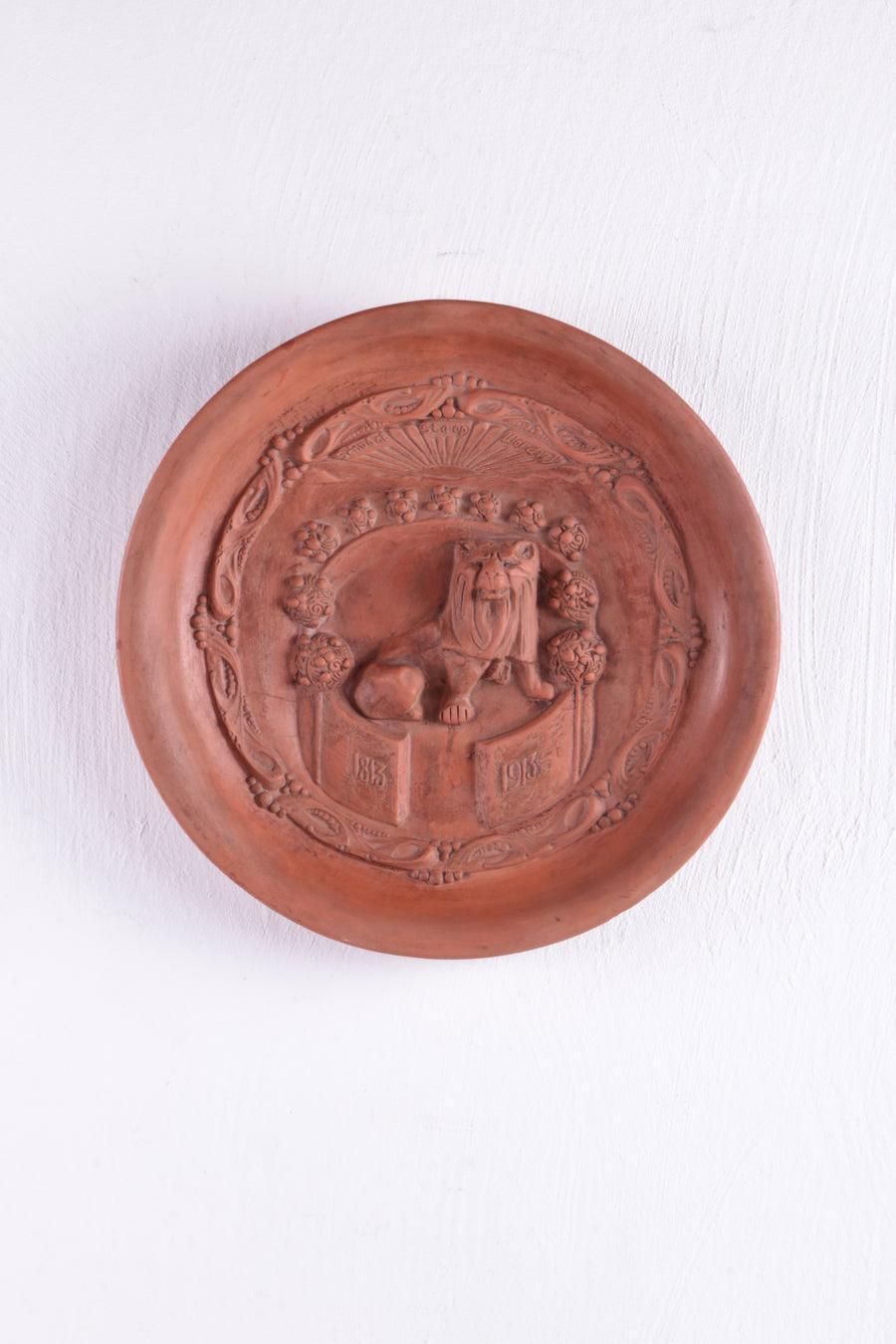 Rare Dutch  Wall Plate  100 Years Of Freedom 1813 1913 Orange House