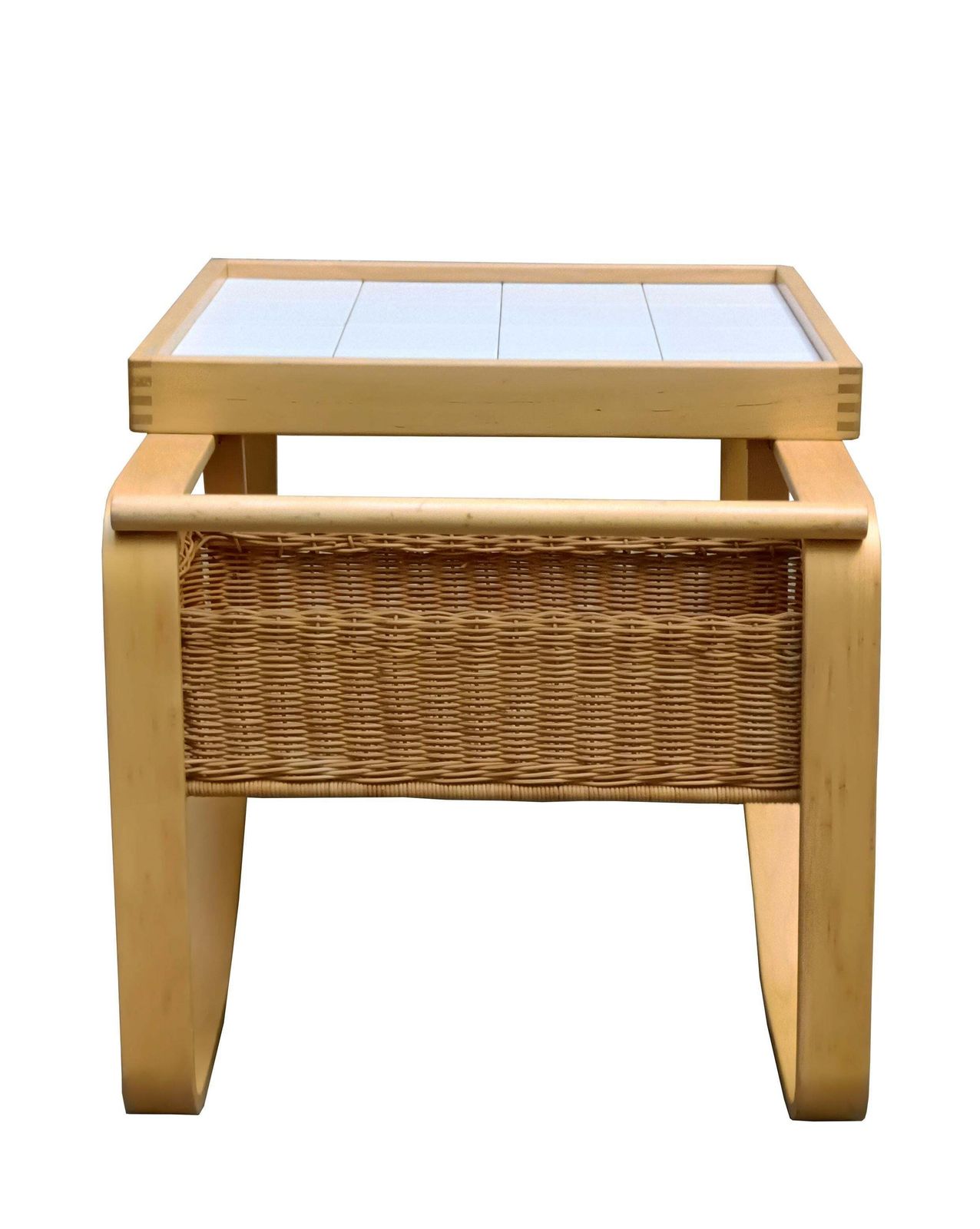 Alvar  Aalto For Artek Cart "900" In Birch And Tile, Finland 1970s photo Home Decor