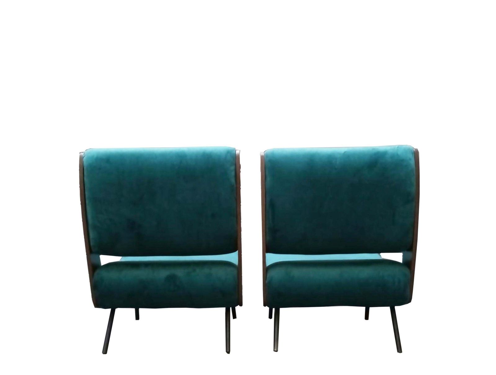 Gianfranco Frattini Per Cassina Coppia Di Poltrone Mod.836, Italia 1960s photo vinterior