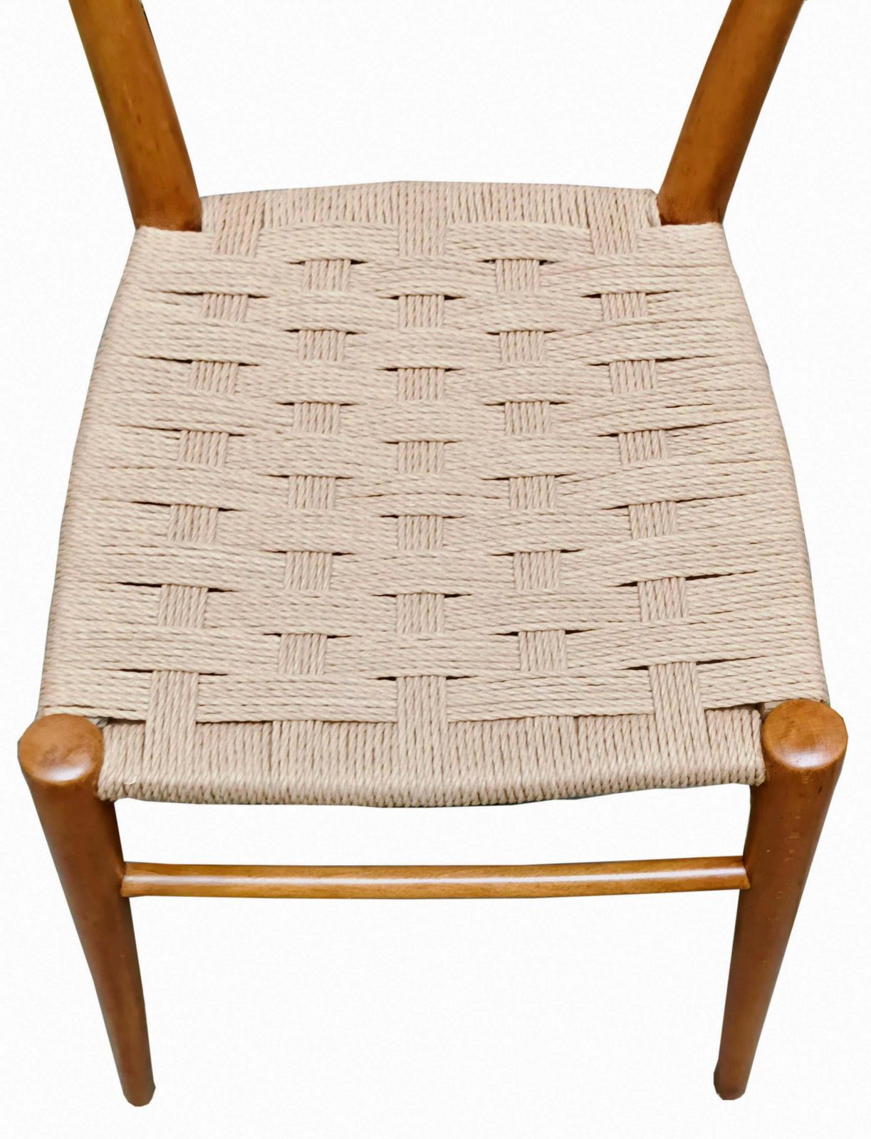 F.Lli Levaggi Gruppol Of 4 Chiavarina Chairs Mod. Gobbetta, Italy 1960s photo vintage