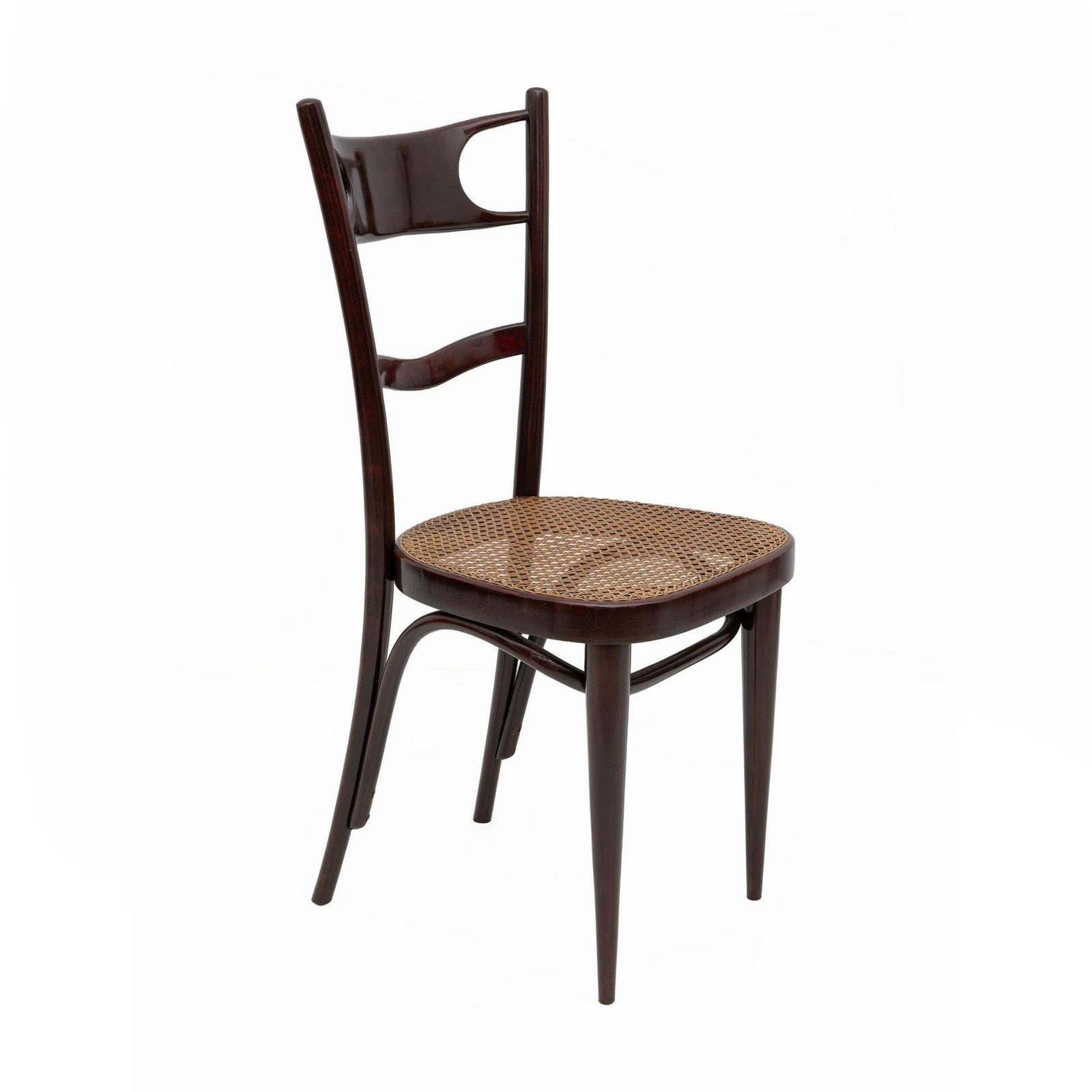 Set Six Early 20th Century Neapolitan Bent Beech Thonet Chairs Sautto & Liberale photo buy