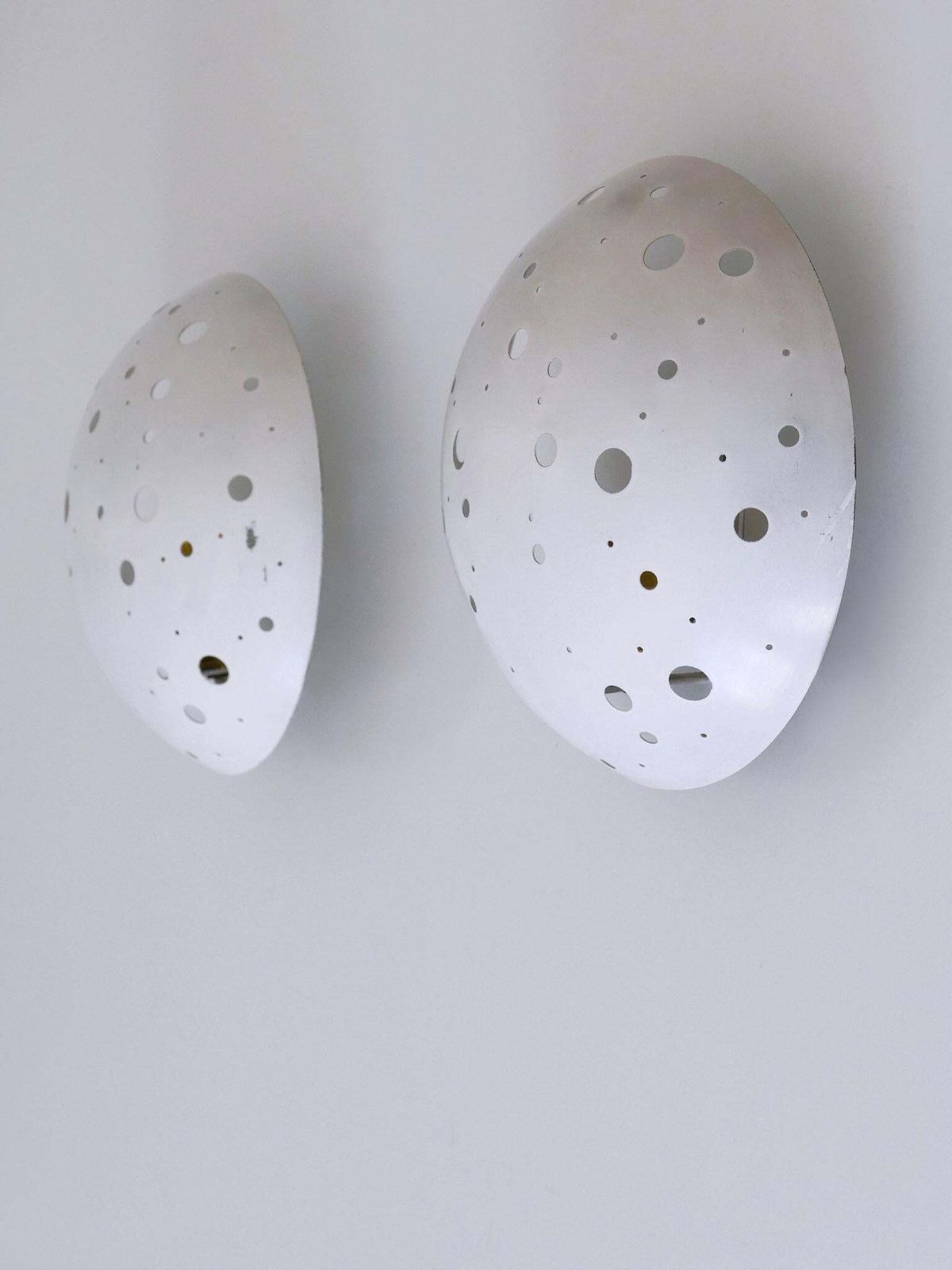 photo furniture Set Of Two Rare Mid Century Sconces By Ernest Igl For Hillebrand Germany 1950s