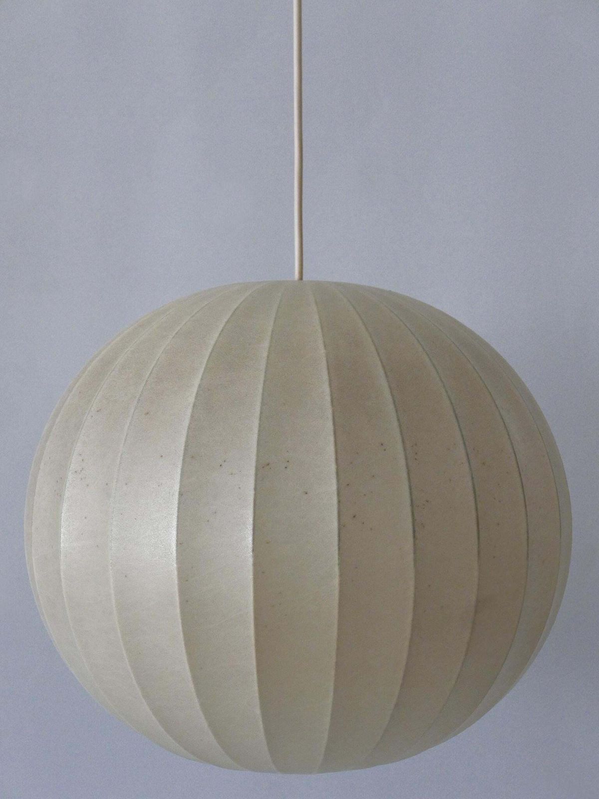 photo for sale Mid Century Modern Goldkant Cocoon Pendant Lamp Or Hanging Light Germany 1960s