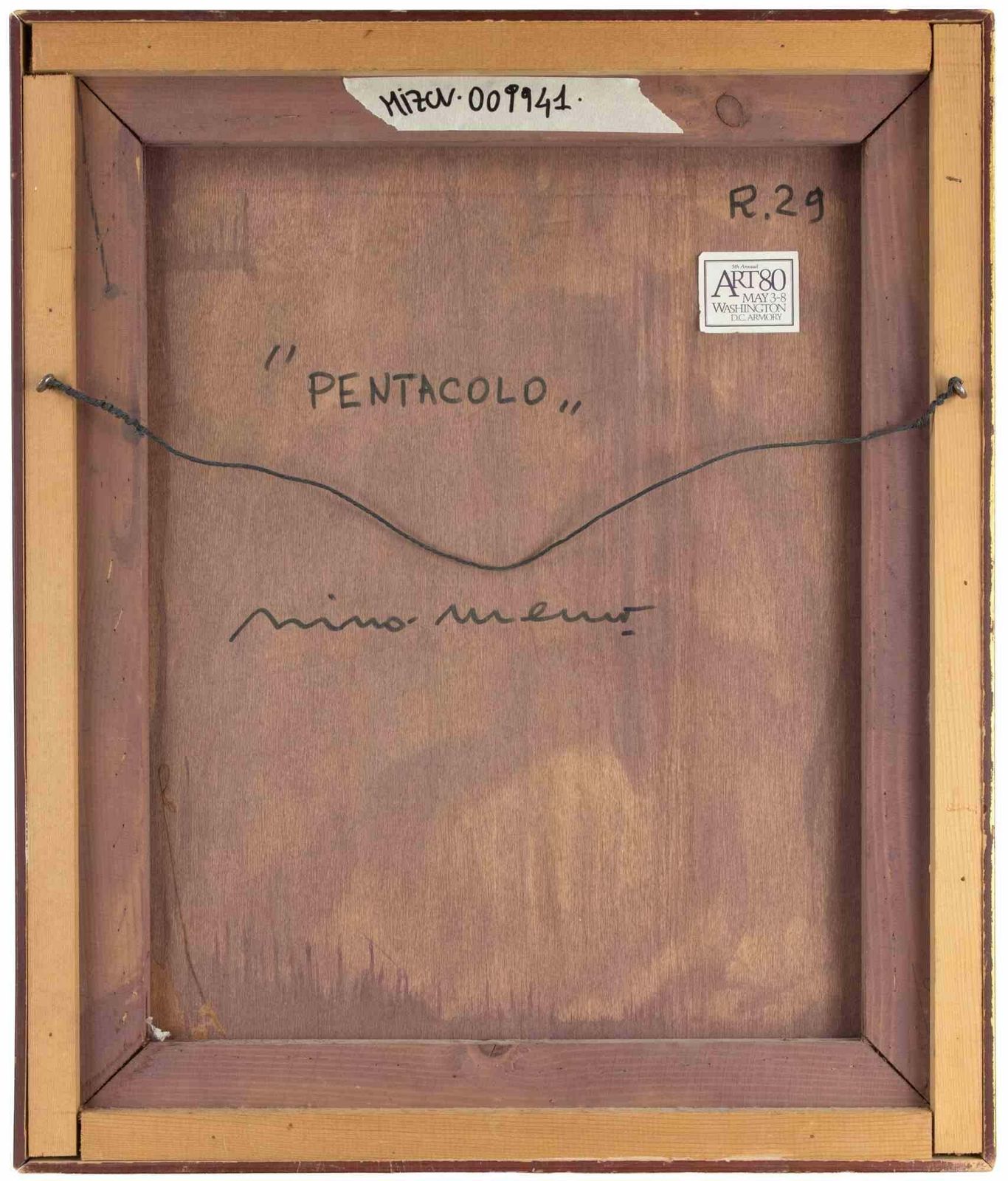 Mino Menopentacle   Oil Paint By Mino Meno   1970s1970s photo Art