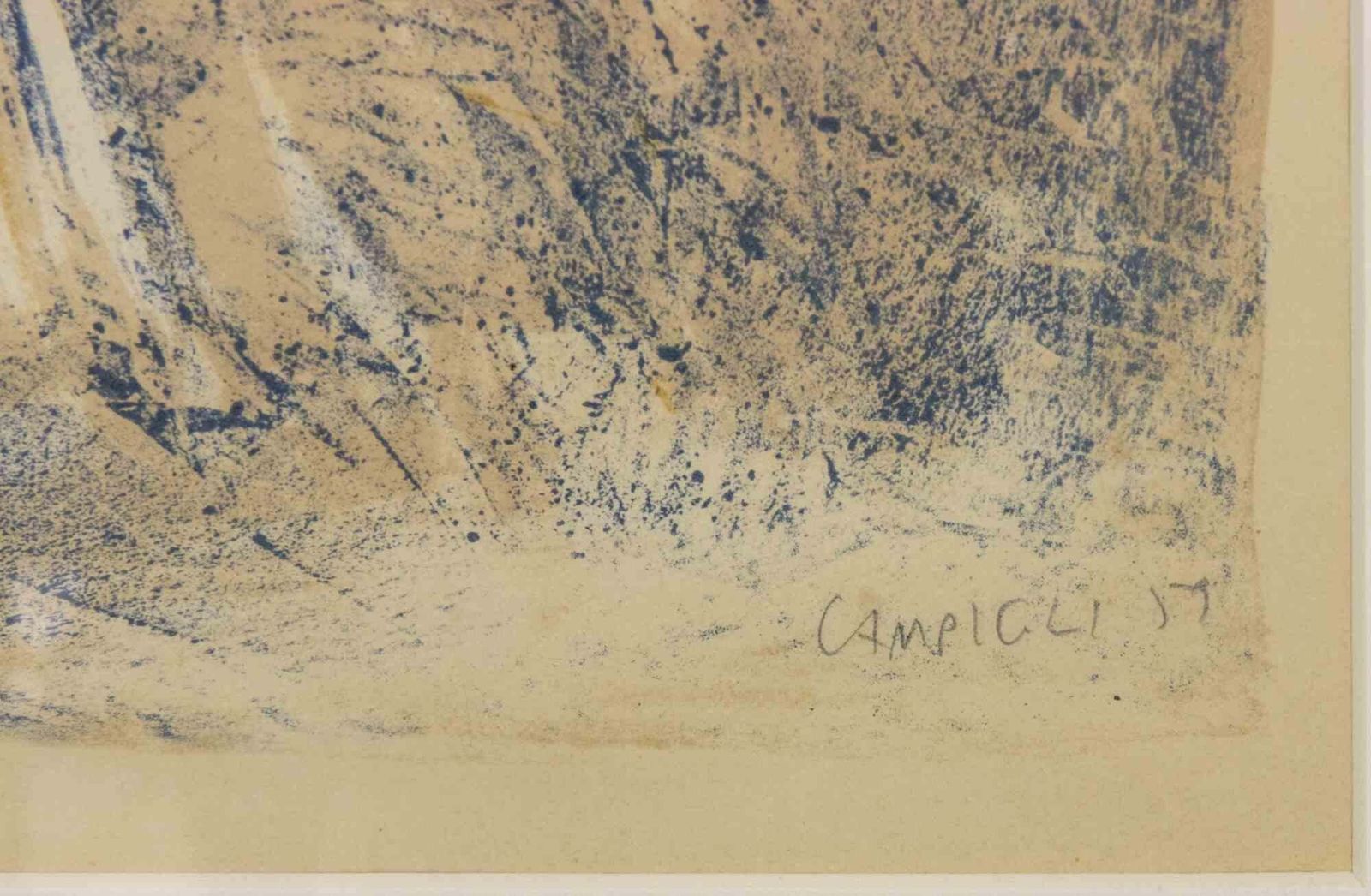 Massimo Campiglitwo Women   Lithograph By Massimo Campigli   19591959 photo for sale