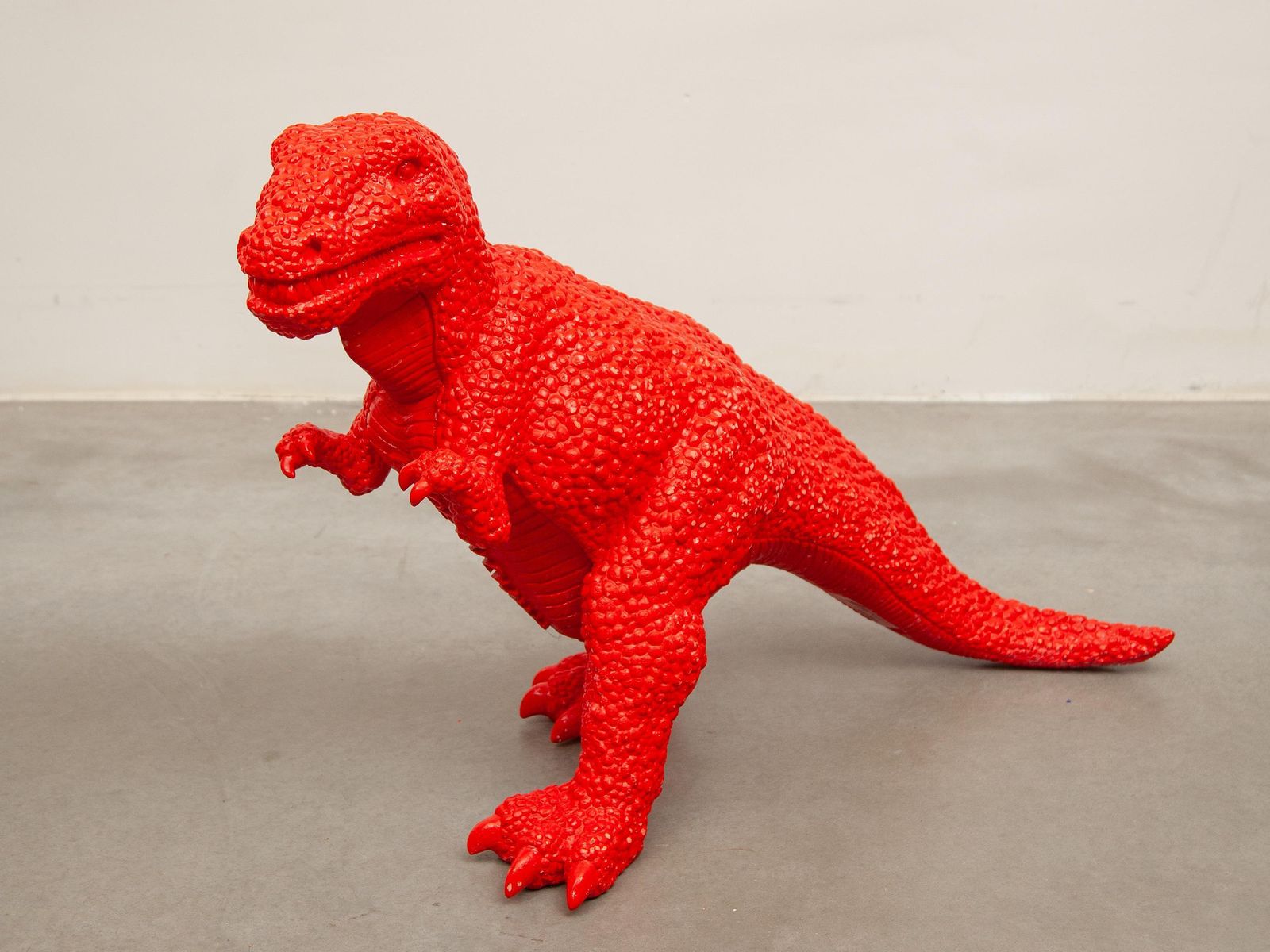 Jurassic Age Series Red Dinosaur Design By Sui Jianguo No.429/1000 Made In China photo furniture