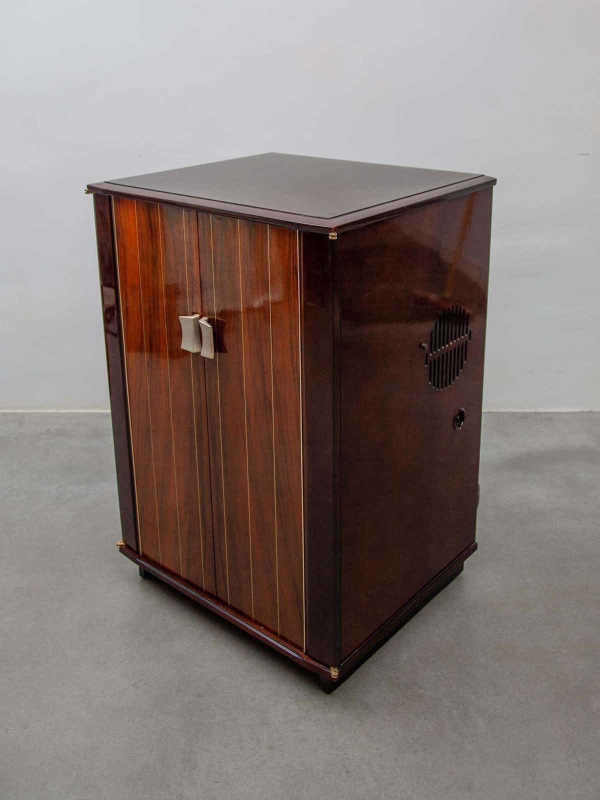 photo for sale De Coene Furniture Music Box And Speakers, Blue Tooth