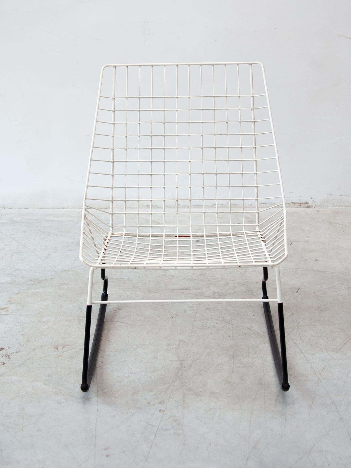 "Flamingo" Set Of Two Cees Braakman For Pastoe Rocking Chairs, 1950s photo buy