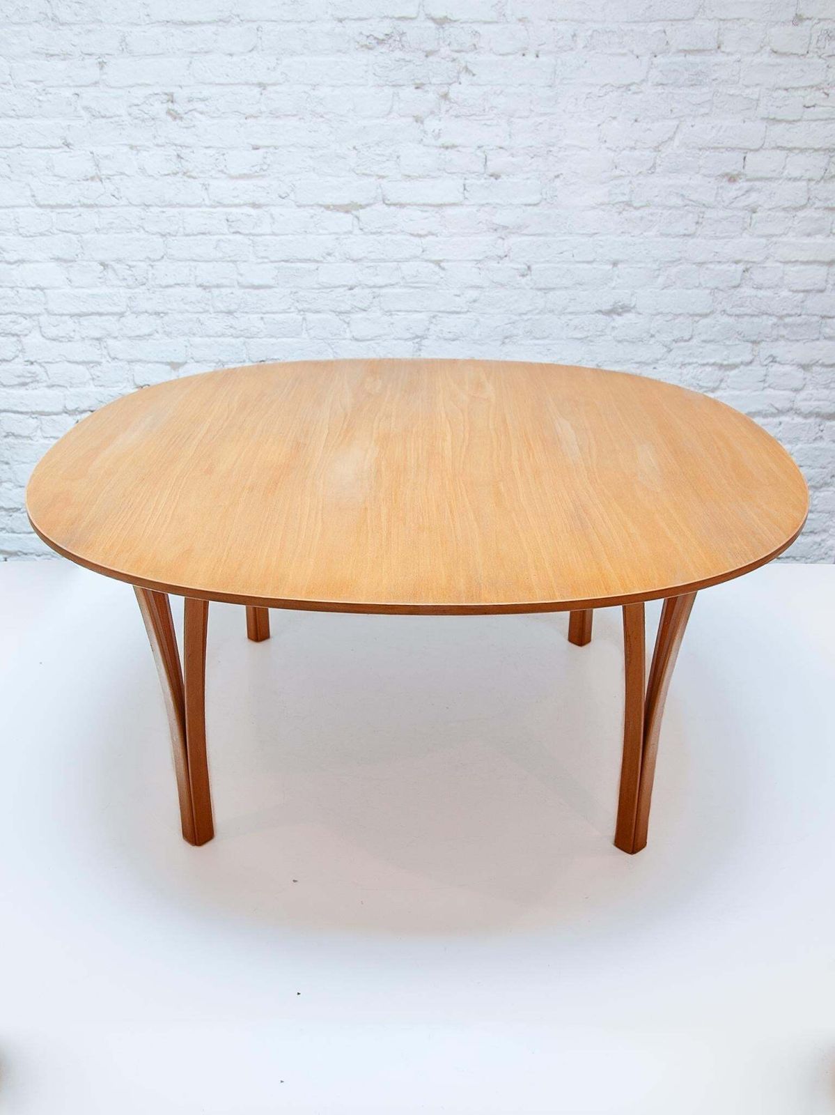 Ellipse Coffee Table By Piet Hein & Bruno Mathsson For Fritz Hansen, 1990 photo furniture