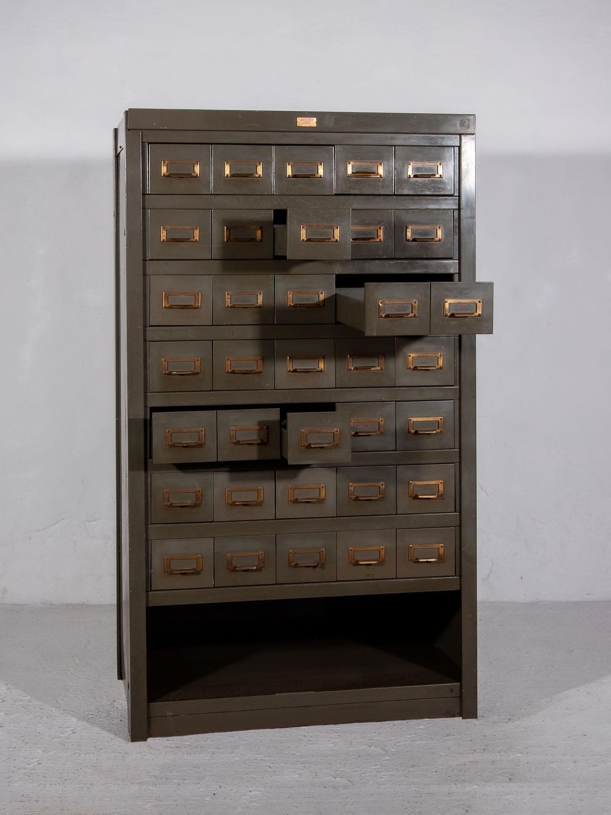 Industrial Chest Of Drawers, 1940s By Acior Maison Desoer Liège, Belgium photo for sale