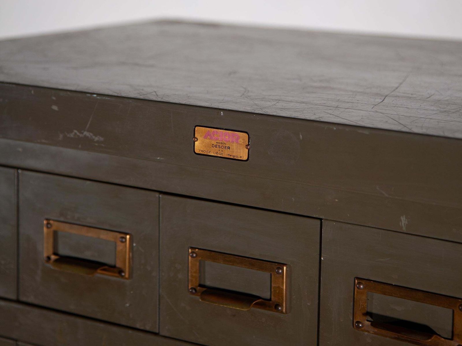 photo furniture Industrial Chest Of Drawers, 1940s By Acior Maison Desoer Liège, Belgium