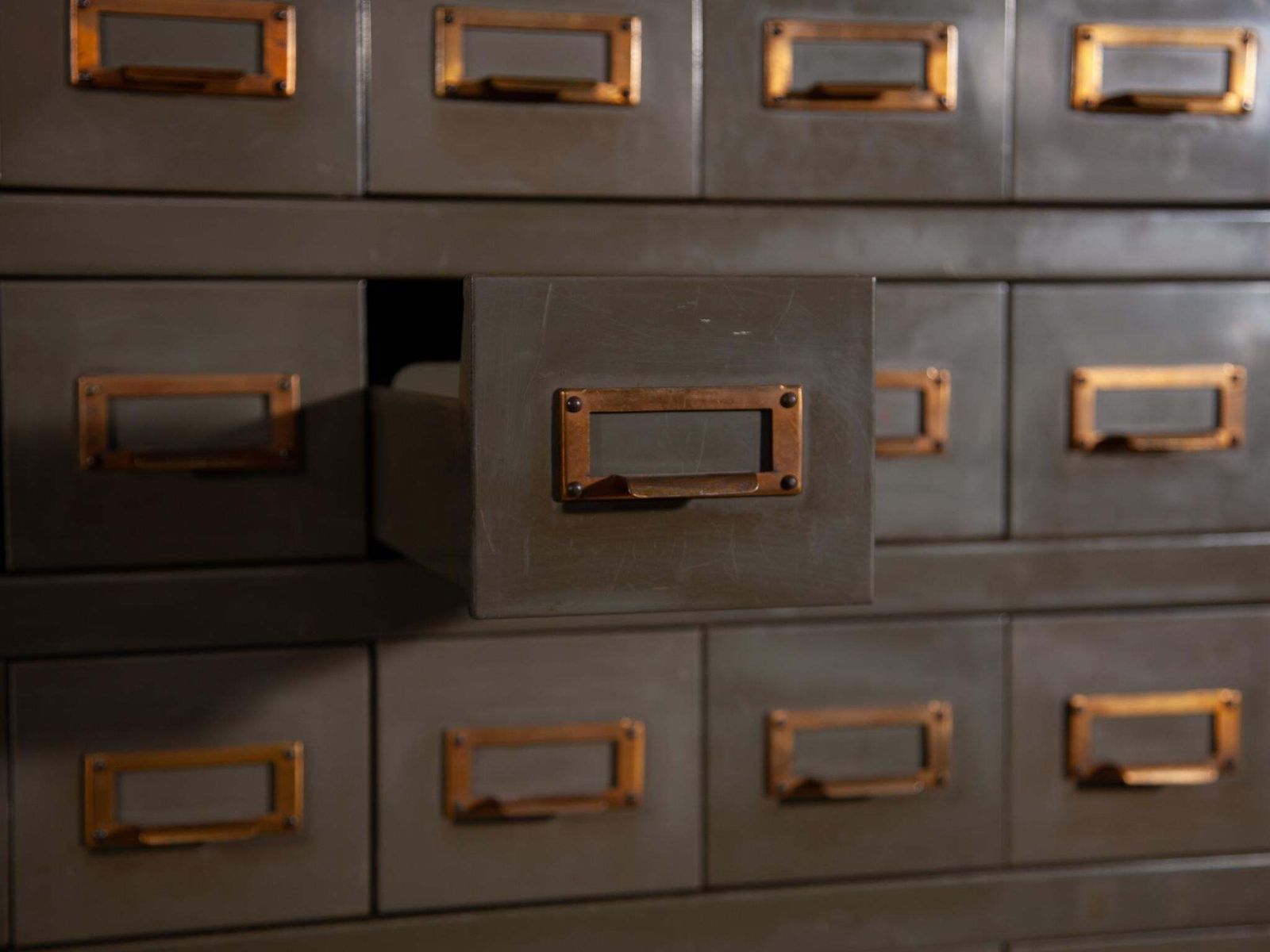 photo for sale Industrial Chest Of Drawers, 1940s By Acior Maison Desoer Liège, Belgium