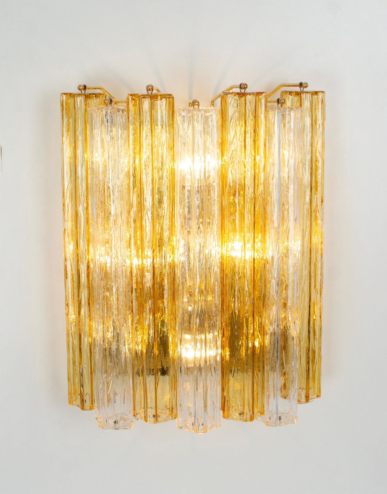 1 Of 3 Stunning Large Kalmar Sconces Tronchi Wall Lights Kalmar, Austria, 1970s photo buy