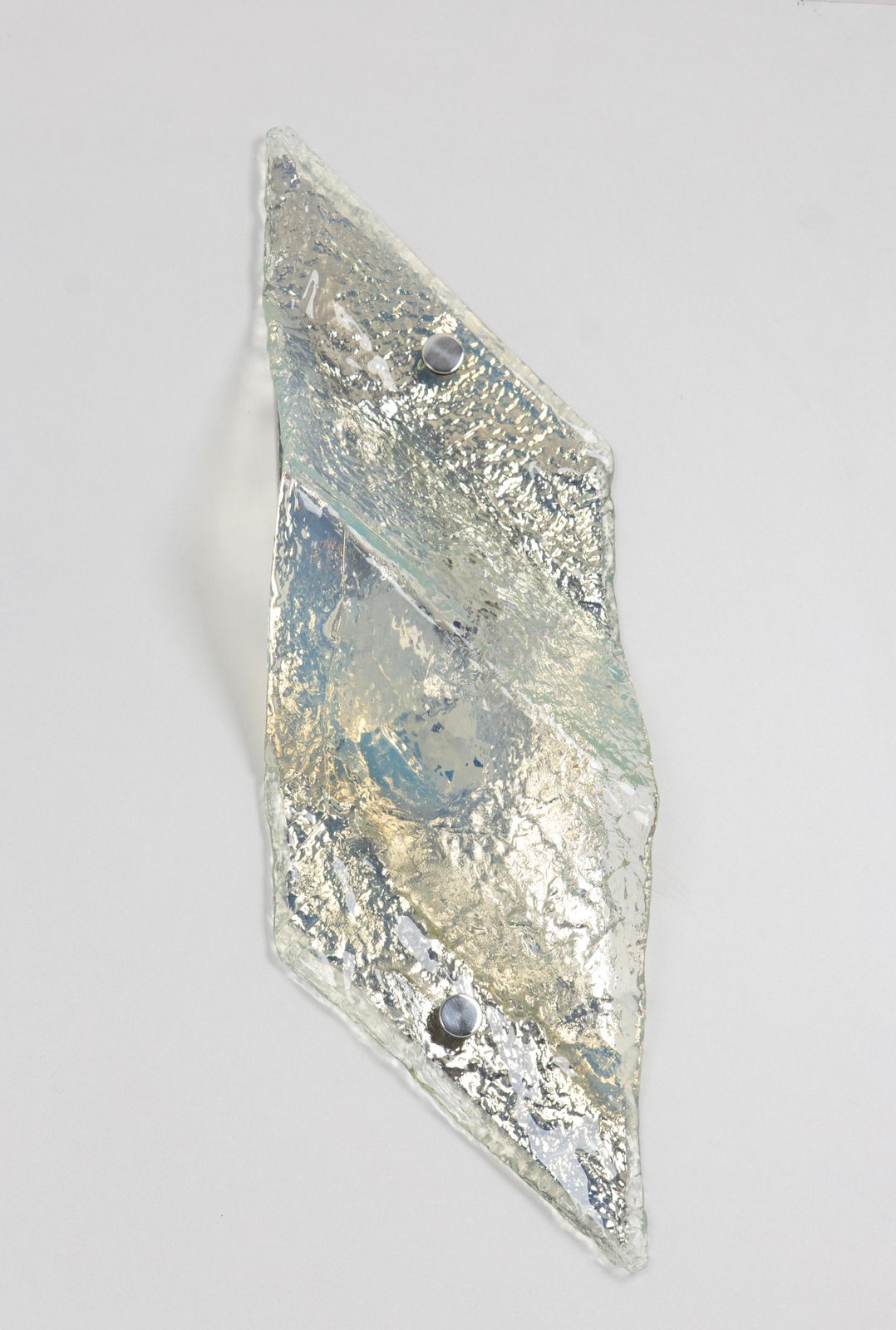photo furniture 1 Of 7 Large Blue Murano Glass Wall Lamp By Carlo Nason For Mazzega, Italy, 70s