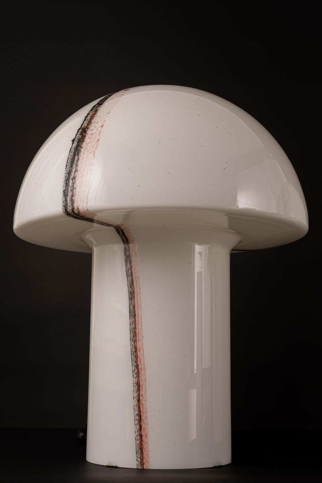 1 Of 3 Stunning Extra Large Glass Table Lamps By Peil & Putzler, Germany, 1970s photo buy