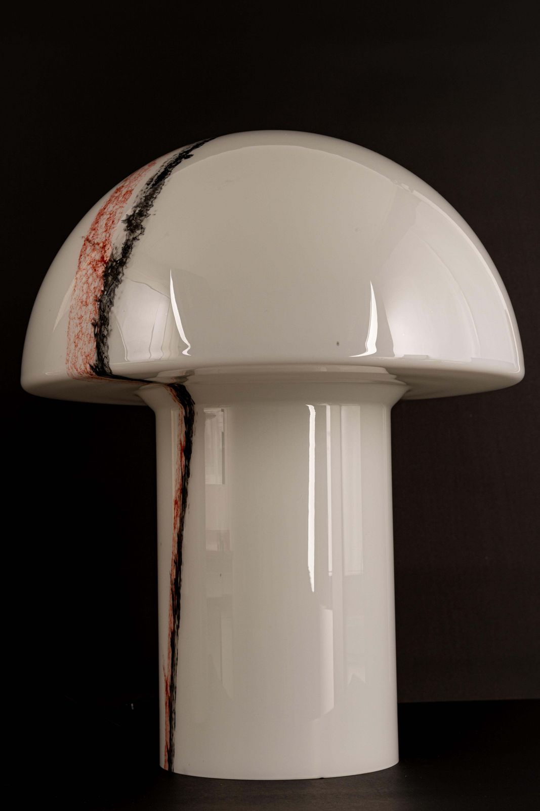 photo furniture 1 Of 3 Stunning Extra Large Glass Table Lamps By Peil & Putzler, Germany, 1970s