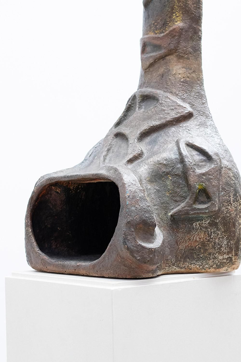 photo furniture Clay Fireplace Prototype, 1957
