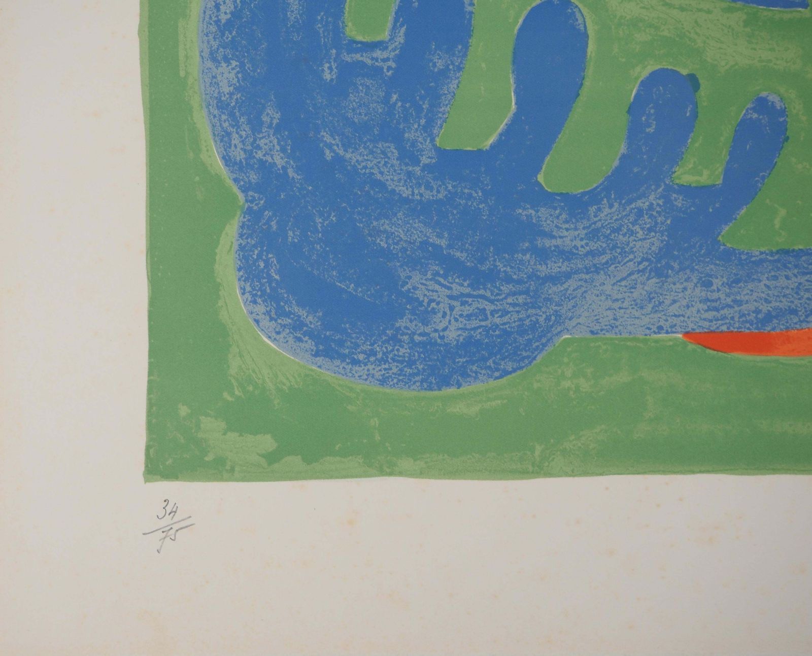 Joan Miróthe Surrealist Dream, King Ubu   Original Lithograph (Mourlot #426)1966 photo for sale