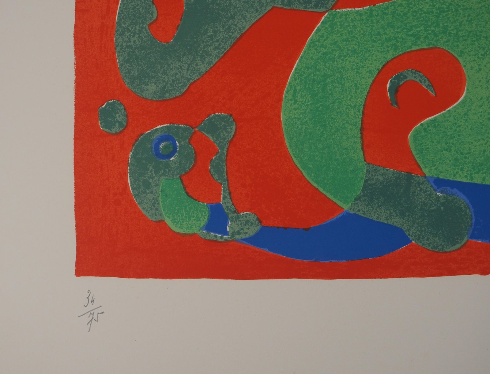 Joan Miróthe Green Dragon, King Ubu   Original Lithograph (Mourlot #420)1966 photo for sale