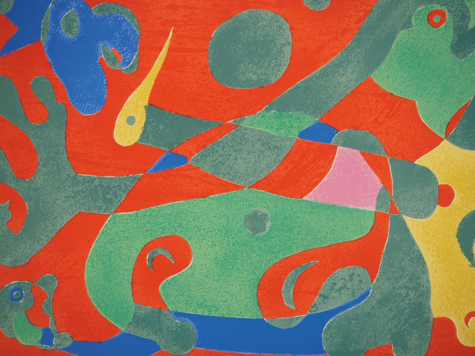 Joan Miróthe Green Dragon, King Ubu   Original Lithograph (Mourlot #420)1966 photo buy