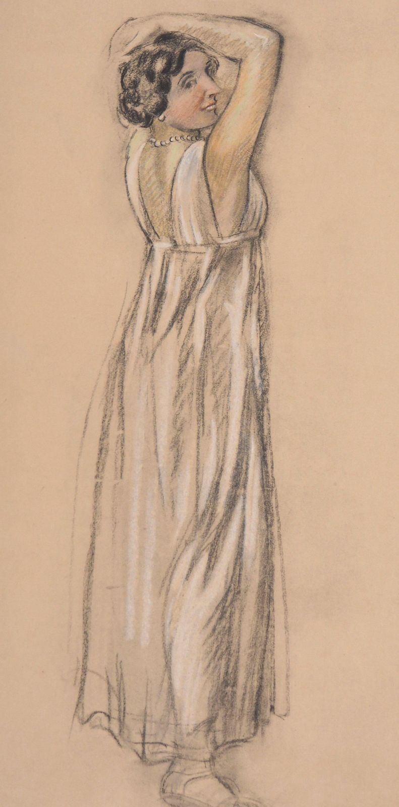 Maurice Denisyoung Woman Dressing Before Going To Prom   Original Lithograph1918 photo Art