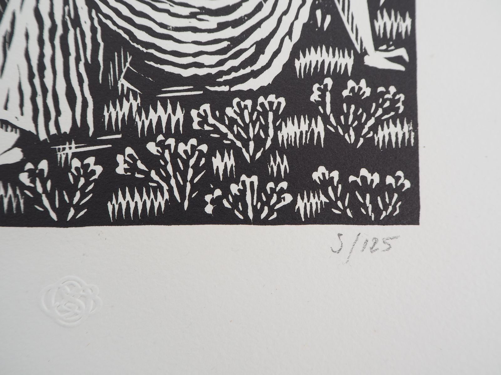 Raphaël Drouartmythology : The Hesperides Nymphs   Original Wooodcut, Handsigned1921 photo Art