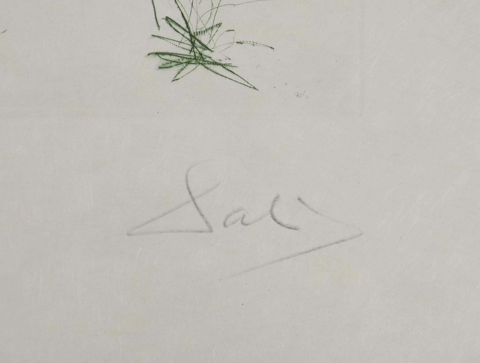 Salvador Dalí­Sailboat : Iseult's Arrival   Original Etching Handsigned (Field #70 10 G)1970 photo furniture
