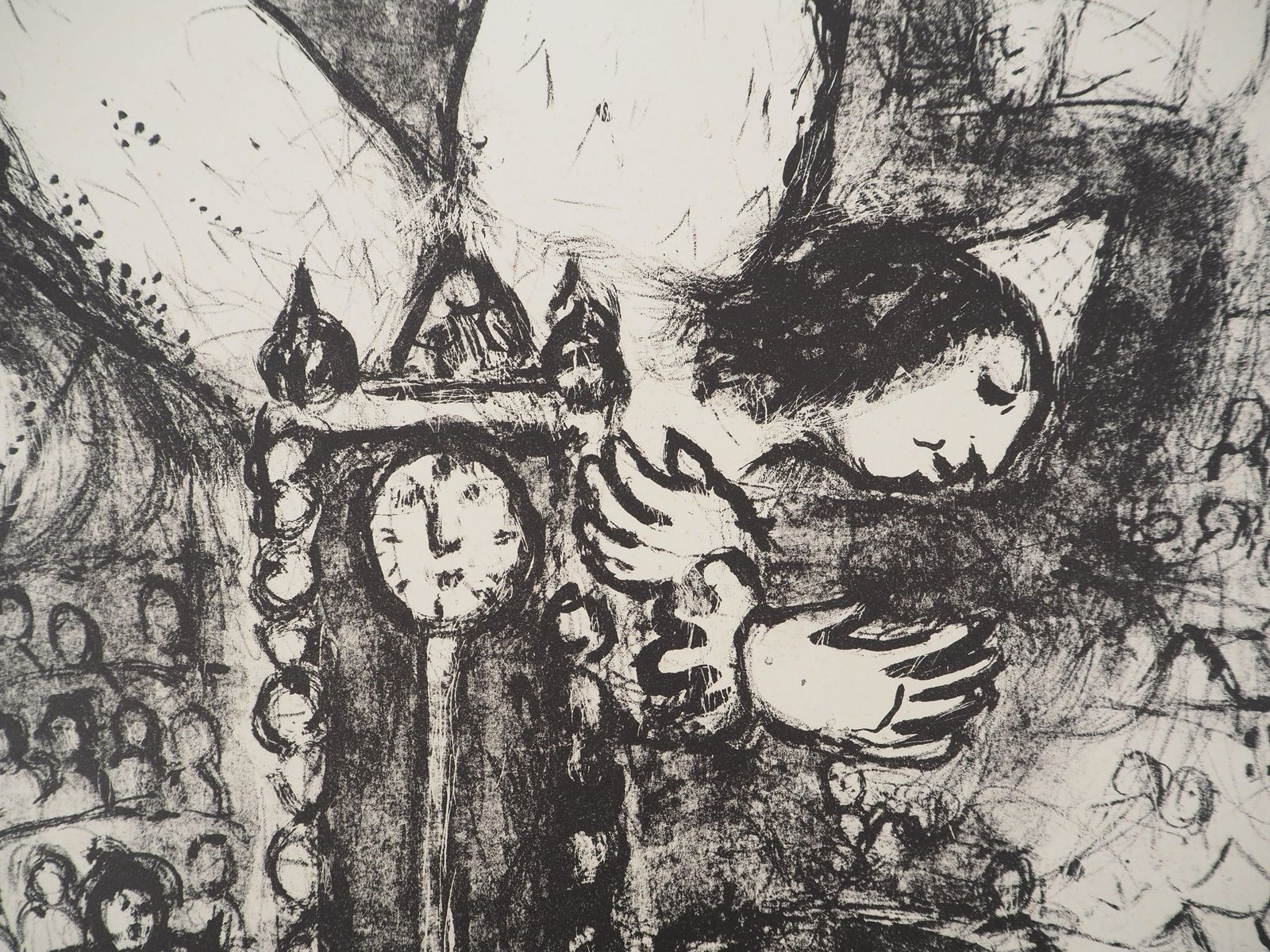 Marc Chagallthe Circus : A Breathtaking Spectacle   Original Lithograph (Mourlot #514)1967 photo for sale