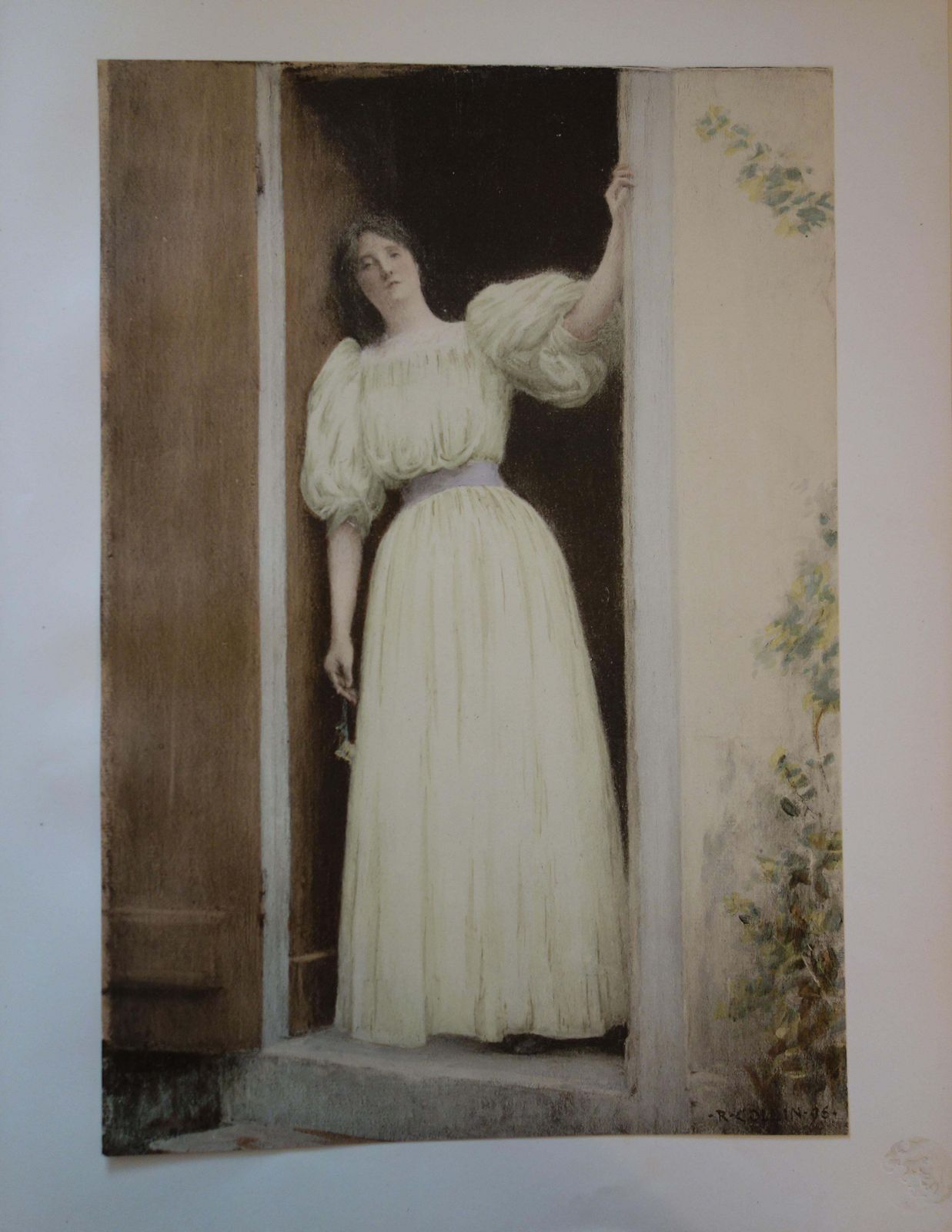 Raphael Collinthe Departure : Woman Alone  Original Lithograph   18981897