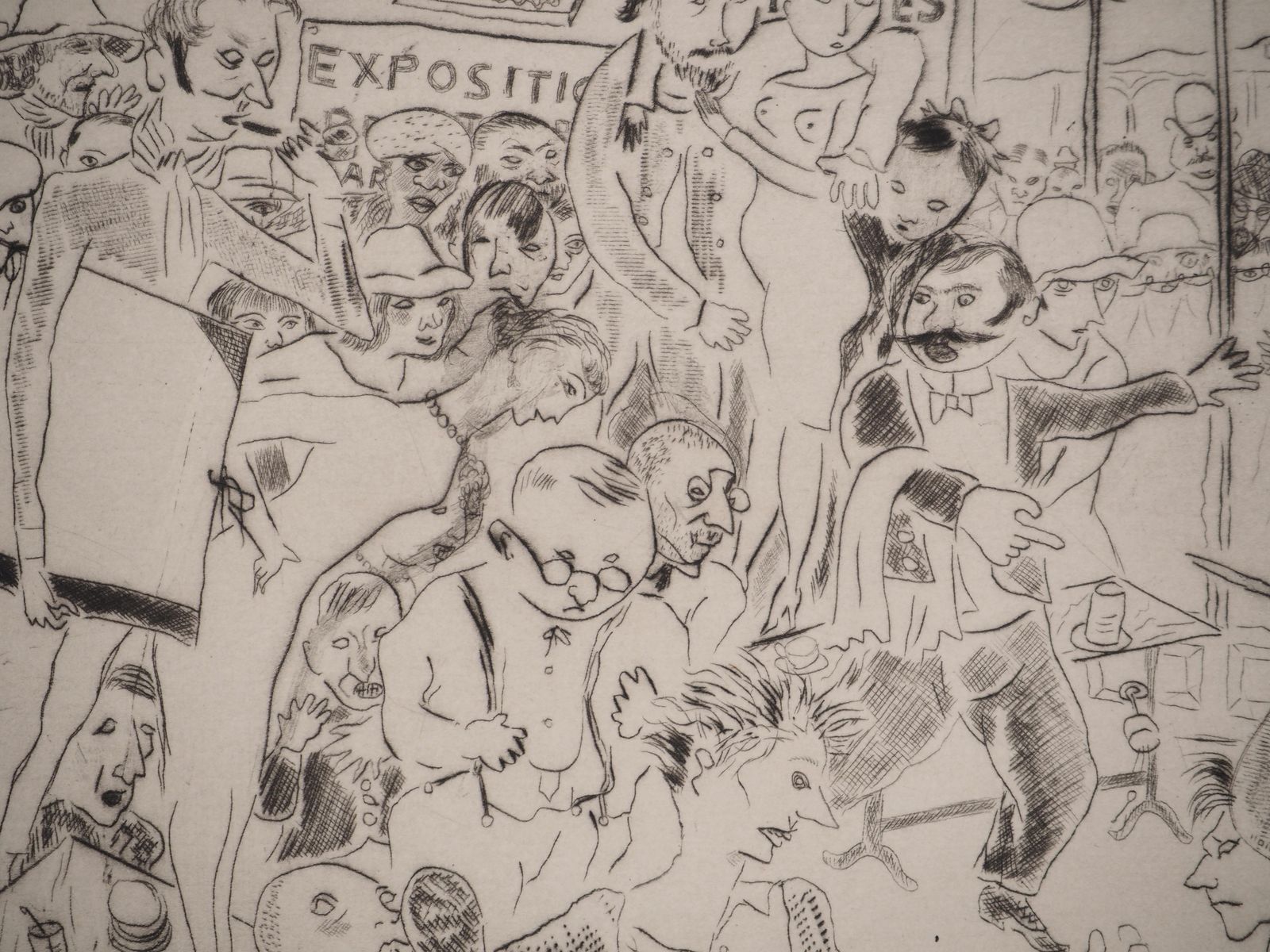 Kees Van Dongenparis : Parisian Club   Original Etching, 1927 (Juffermans #Je4)1927 photo buy
