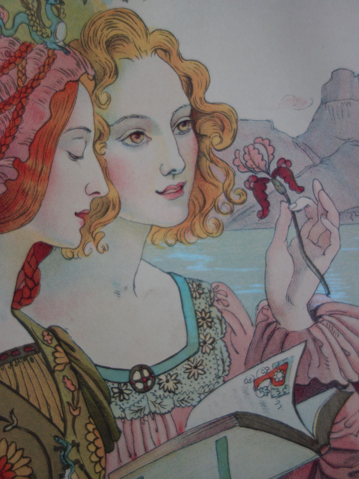Armand Pointgolden Age (Légende Dorée)   Original Lithograph, 18971897/98 photo Art